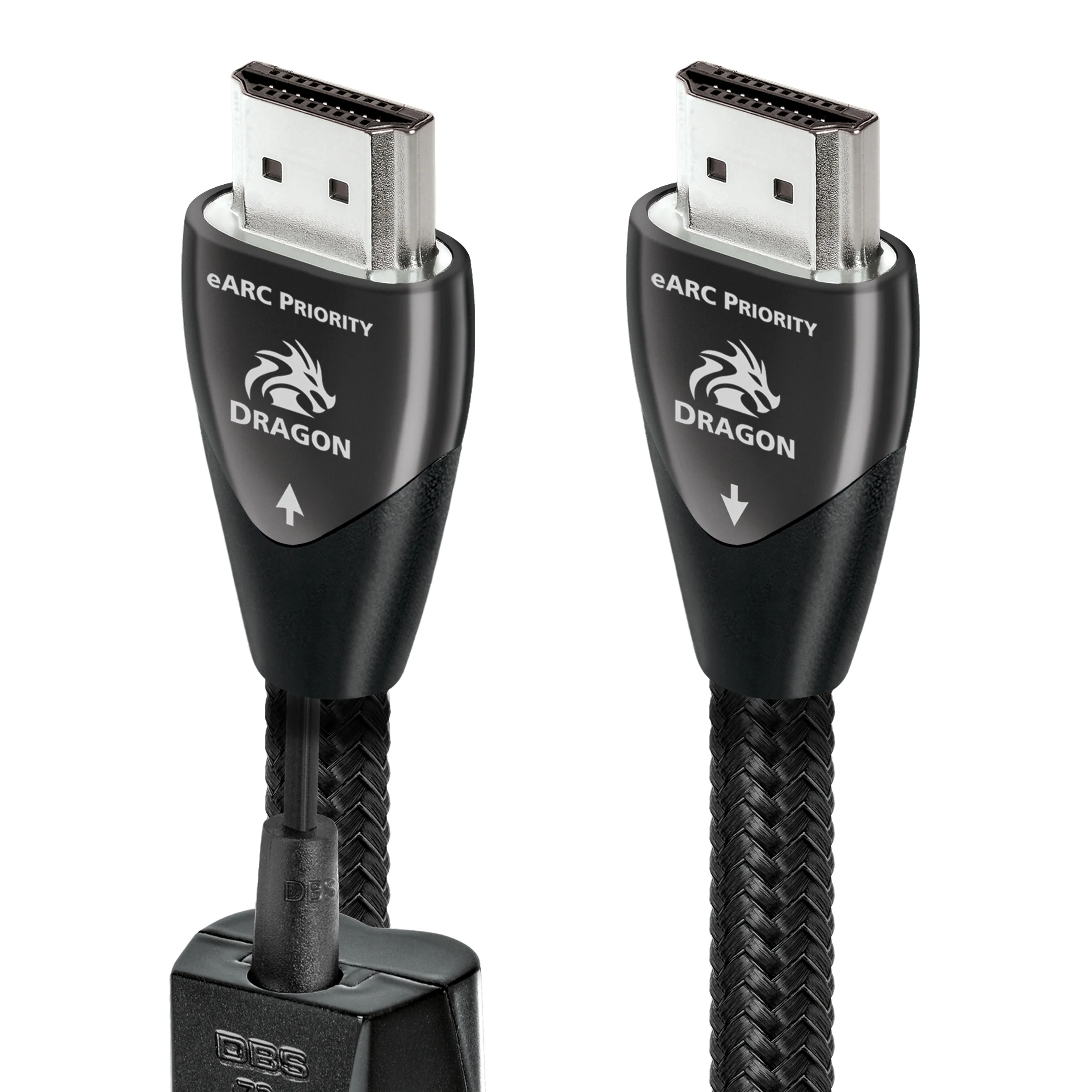 AudioQuest Dragon eARC Priority 2.1 HDMI Cable - 8K/10K Ultra HD, Gaming, High-Speed, 48Gbps, HDR, eARC Priority