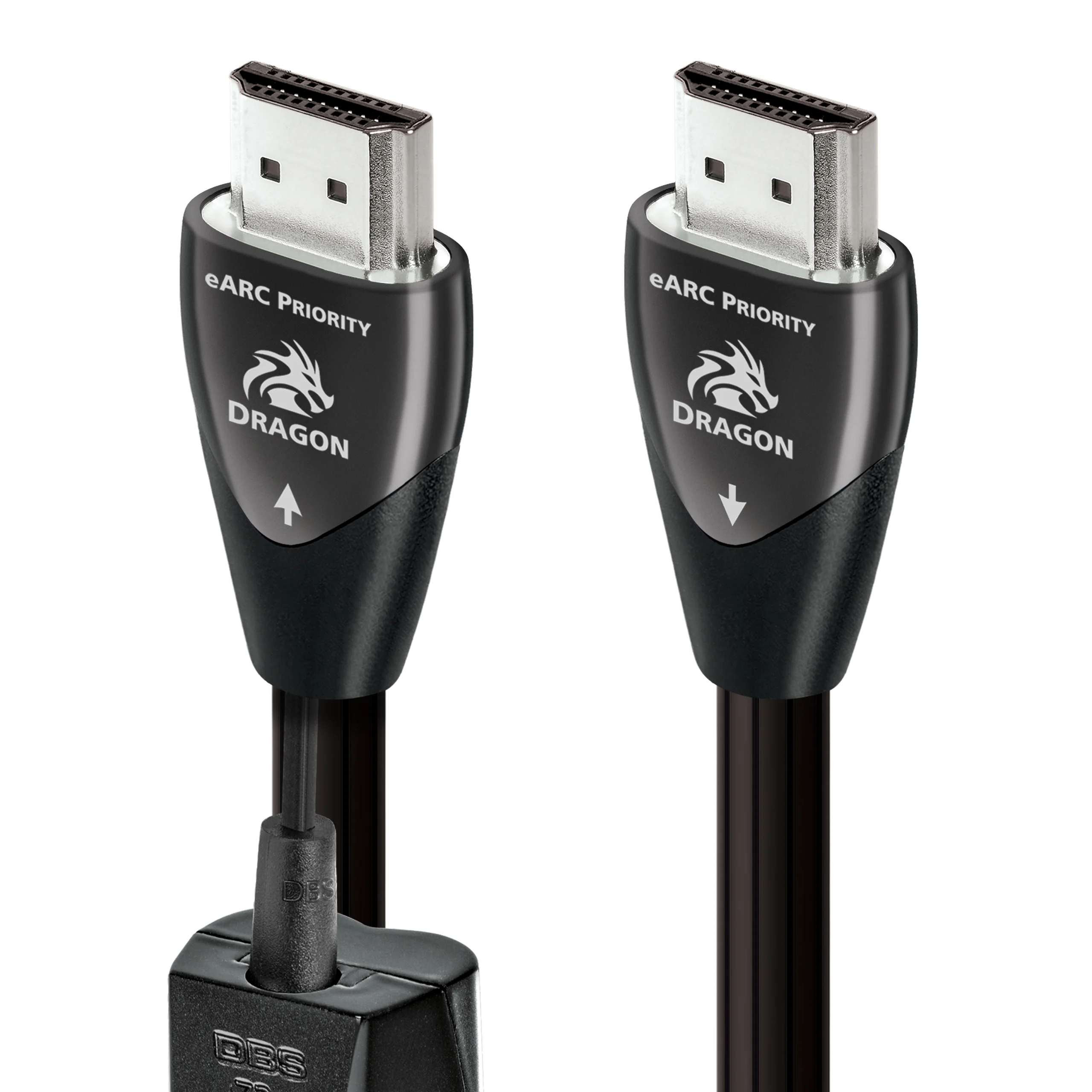 AudioQuest Dragon eARC Priority 2.1 HDMI Cable - 8K/10K Ultra HD, Gaming, High-Speed, 48Gbps, HDR, eARC Priority - Image 2