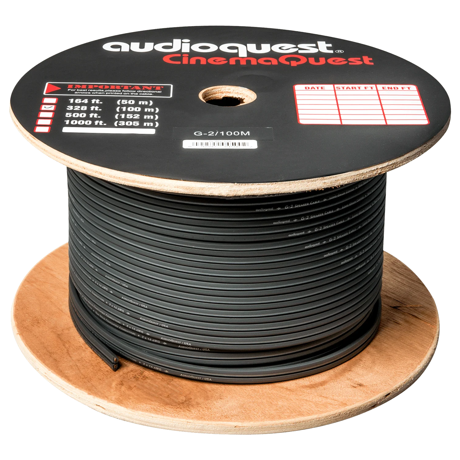 AudioQuest G2 15 AWG Bulk Speaker Cable