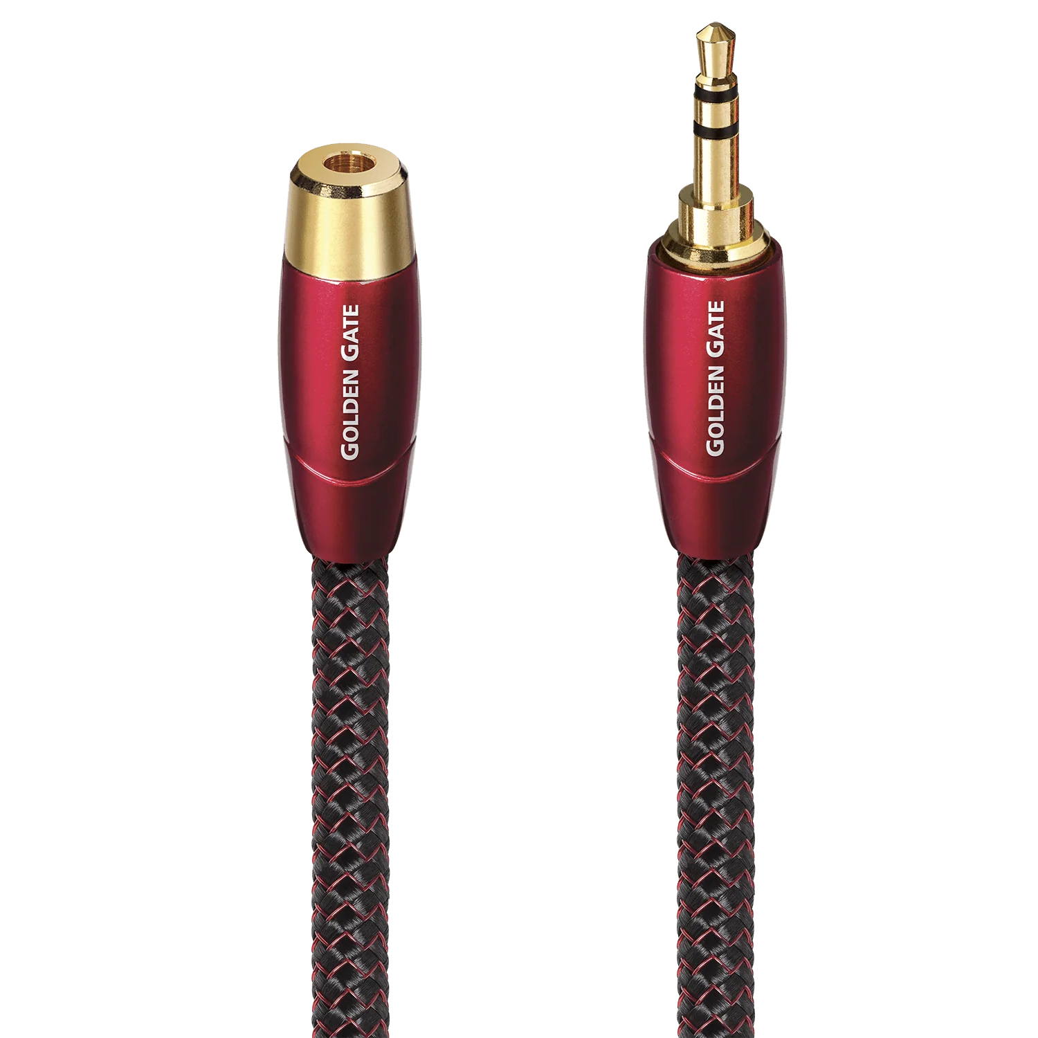 AudioQuest Golden Gate 3.5mm Mini M > F Audio Interconnect Cable