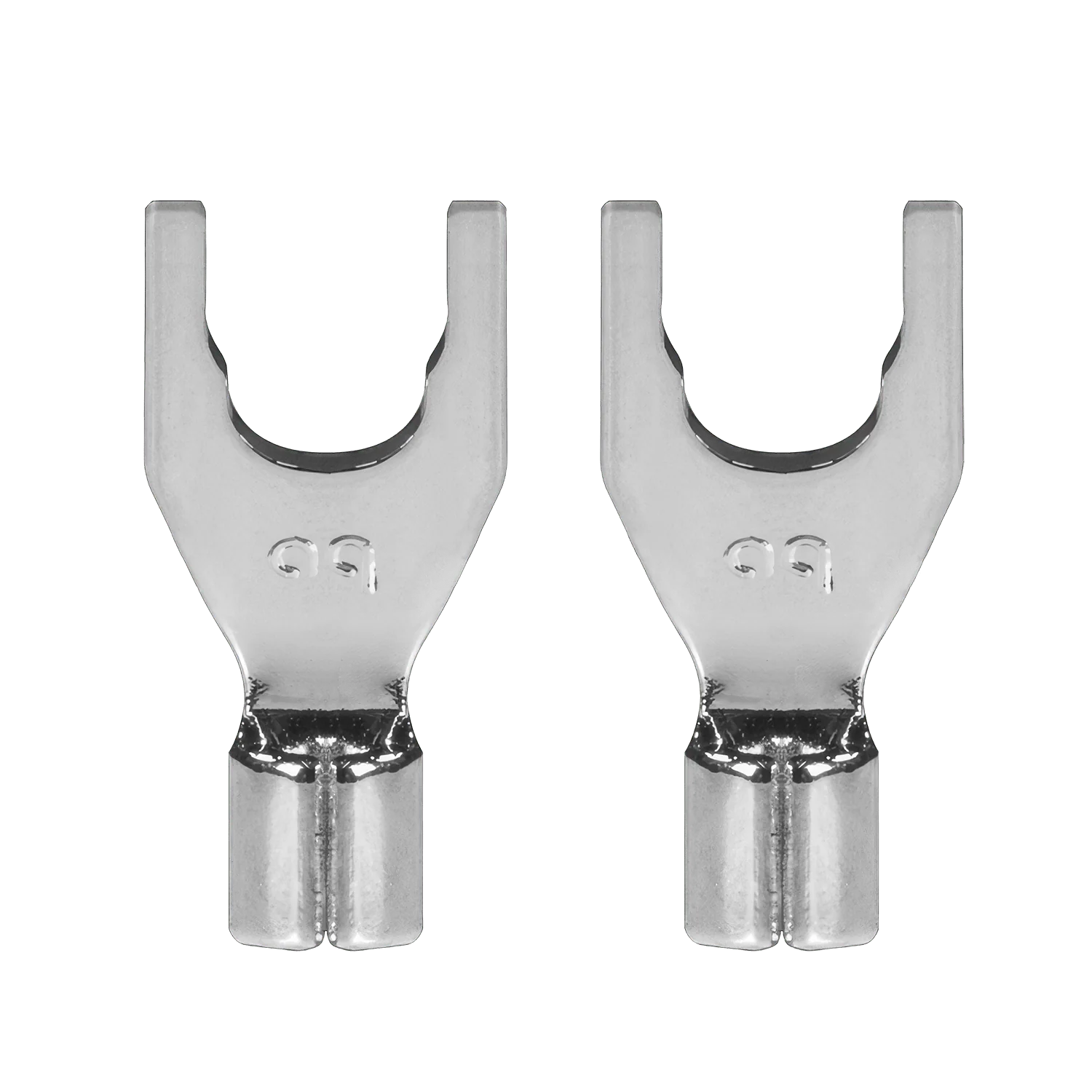 AudioQuest P10M Spade Connectors – Fits 1/4" and 5/16" Binding Posts (Supports up to 10 AWG) - Image 2