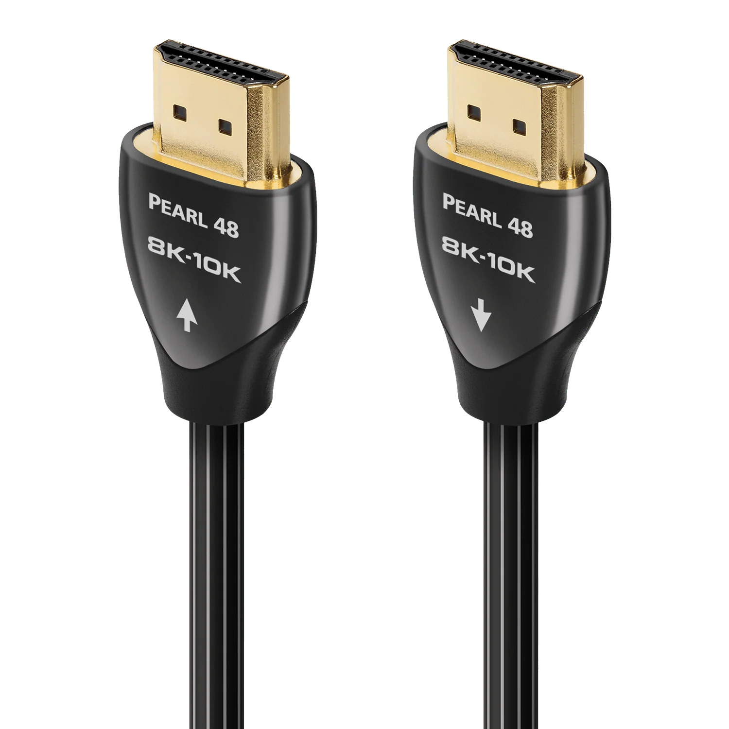 AudioQuest Pearl 48 i-Pack 2.1 HDMI Cable - 8K/10K Ultra HD, Gaming, High-Speed, 48Gbps, HDR, eARC - Installer 5-Pack