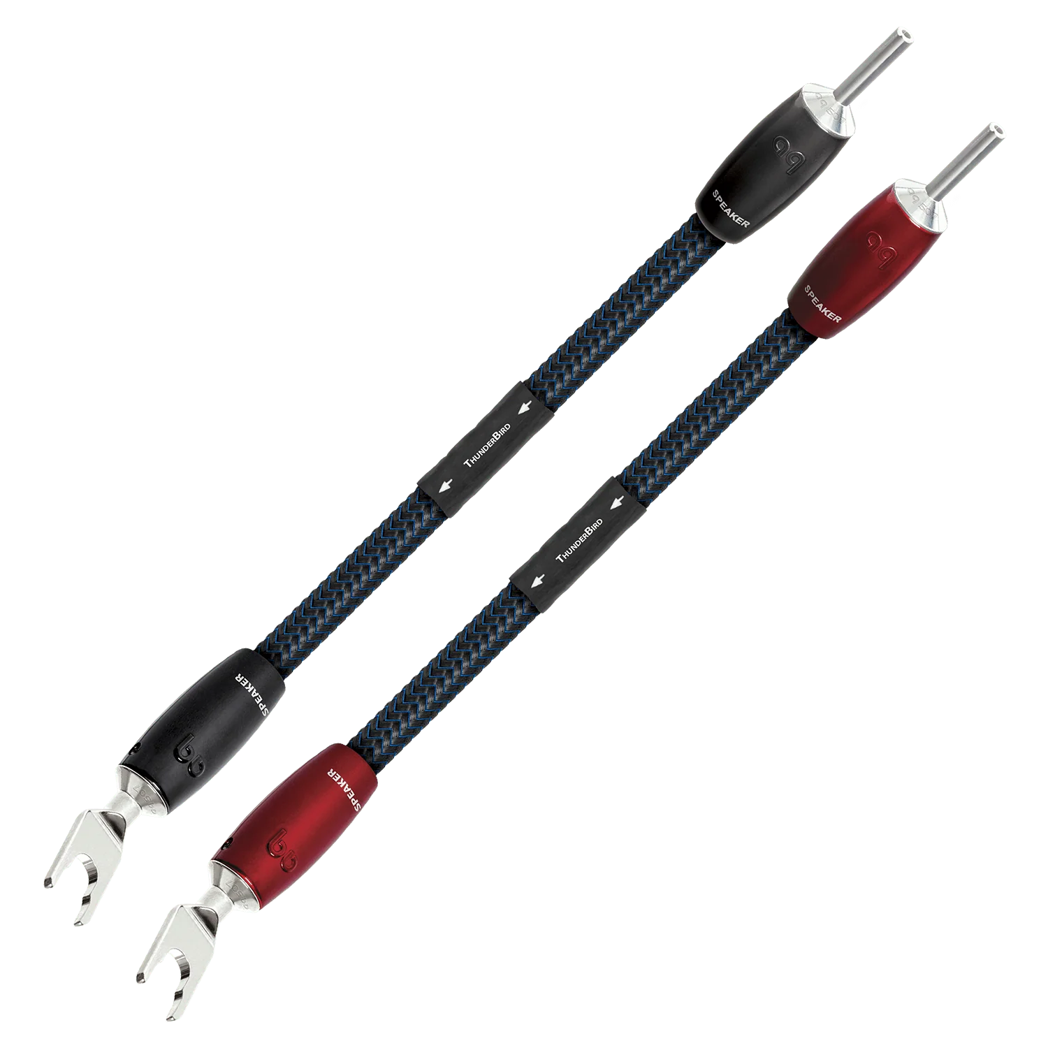 AudioQuest ThunderBird BiWire Jumpers w/ 500 Series Connectors