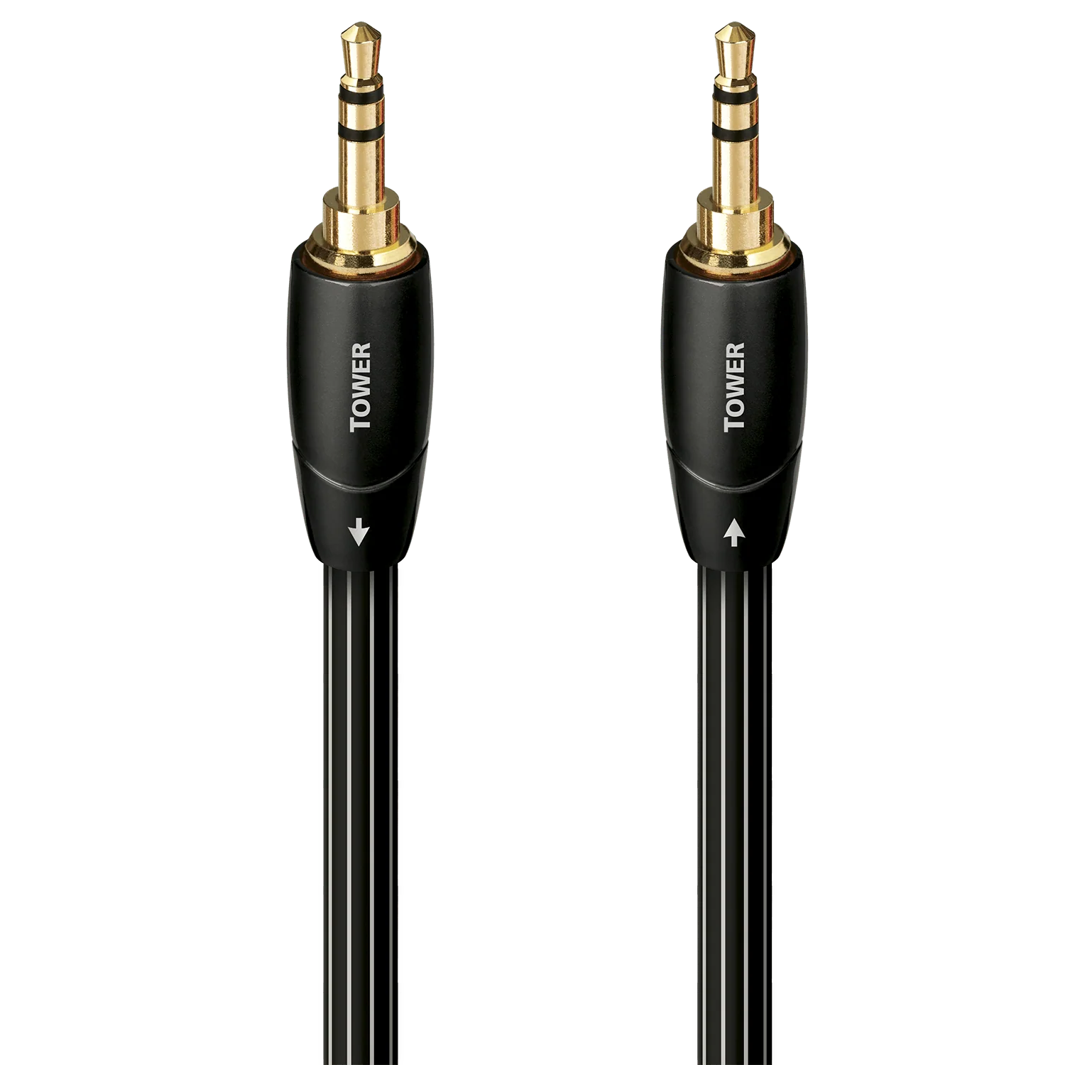 AudioQuest Tower 3.5mm Mini M > M i-Pack Audio Interconnect Cable - Installer 5-Pack