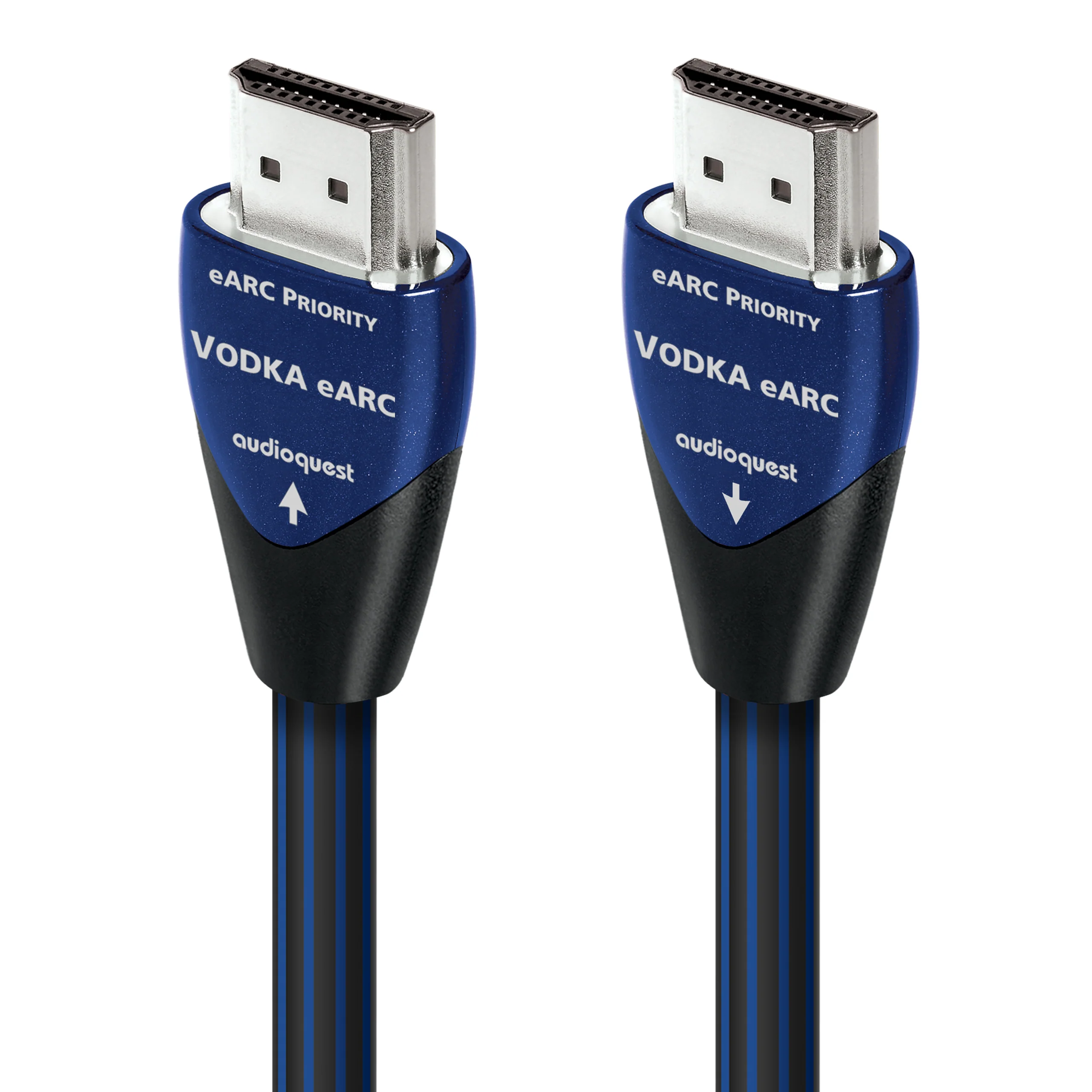 AudioQuest Vodka eARC Priority 2.1 HDMI Cable - 8K/10K Ultra HD, Gaming, High-Speed, 48Gbps, HDR, eARC Priority - Image 2