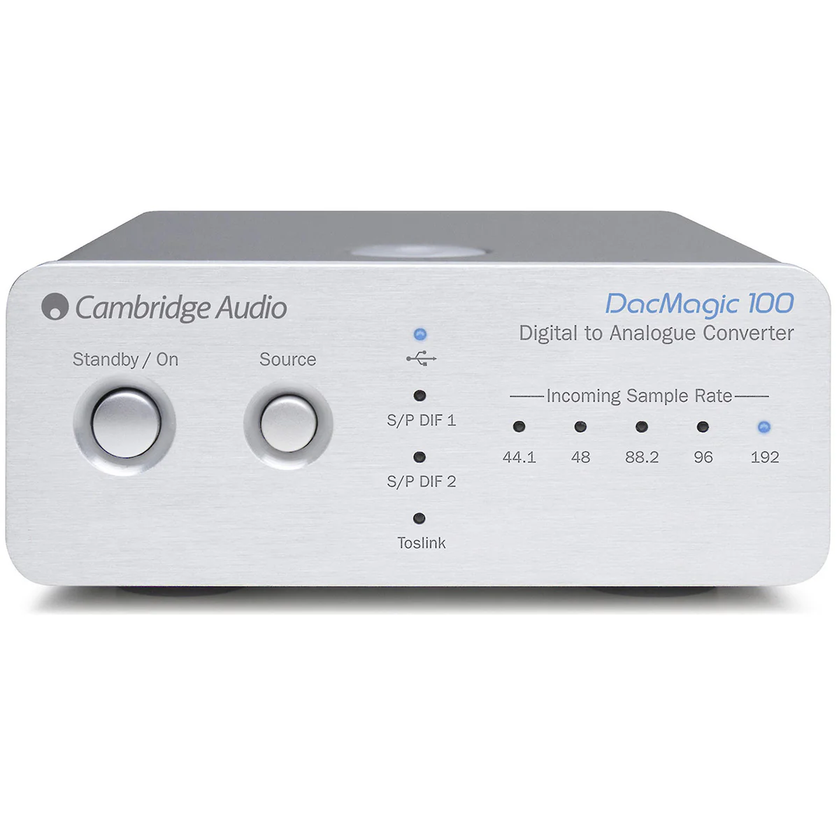 Cambridge OPEN BOX Audio Azur DacMagic 100 - Silver-Excellent Condition
