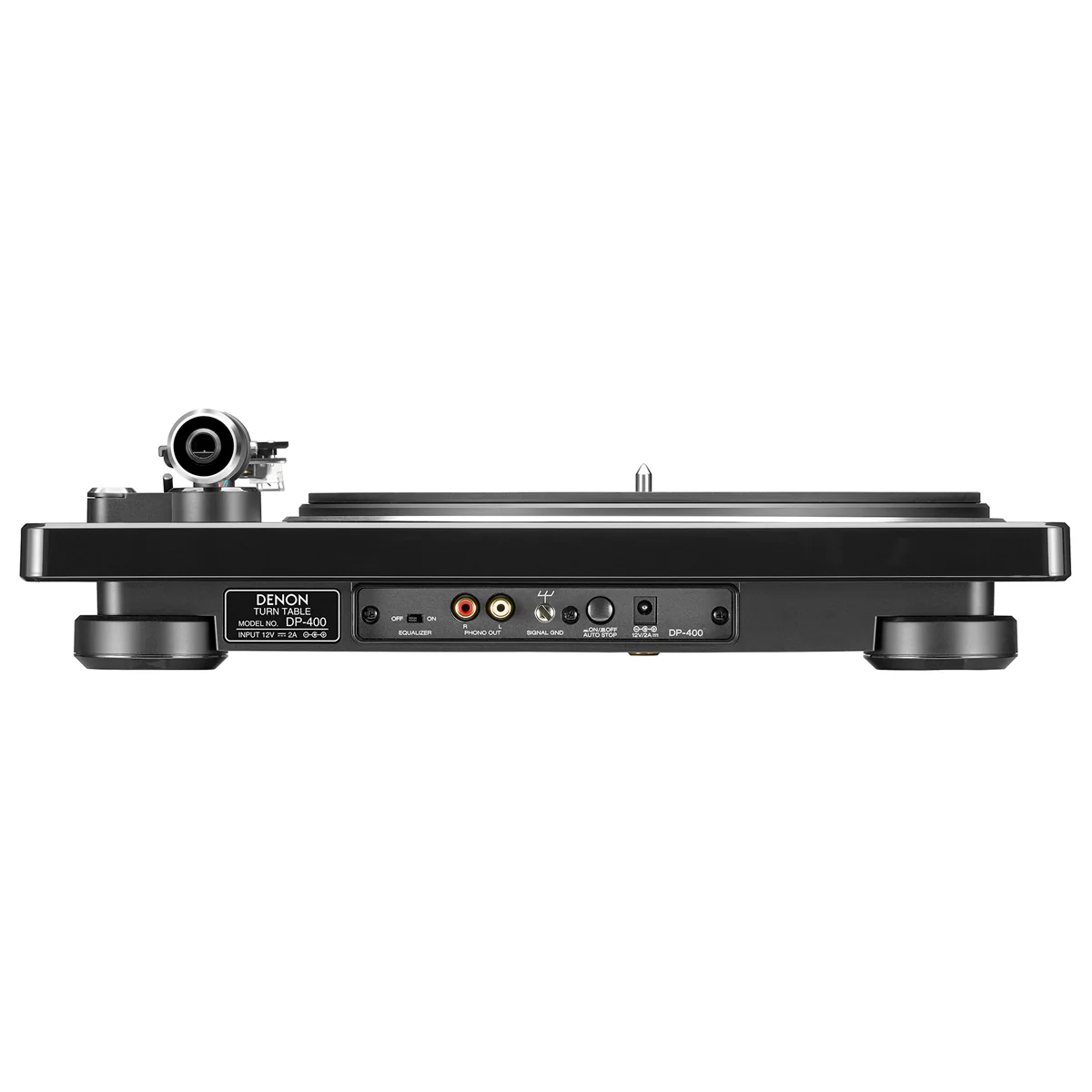 Denon DP-400 Semi-Automatic Turntable w/ Built-In Preamp - Image 10