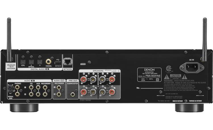 Denon PMA-900HNE Integrated Stereo Amplifier (85W x 2), Advanced High Current Circuit, Built-in HEOS, Bluetooth & AirPlay 2, Amazon Alexa Voice Control, MC & MM Phono Equalizer, Hi-Res Certified - Image 2