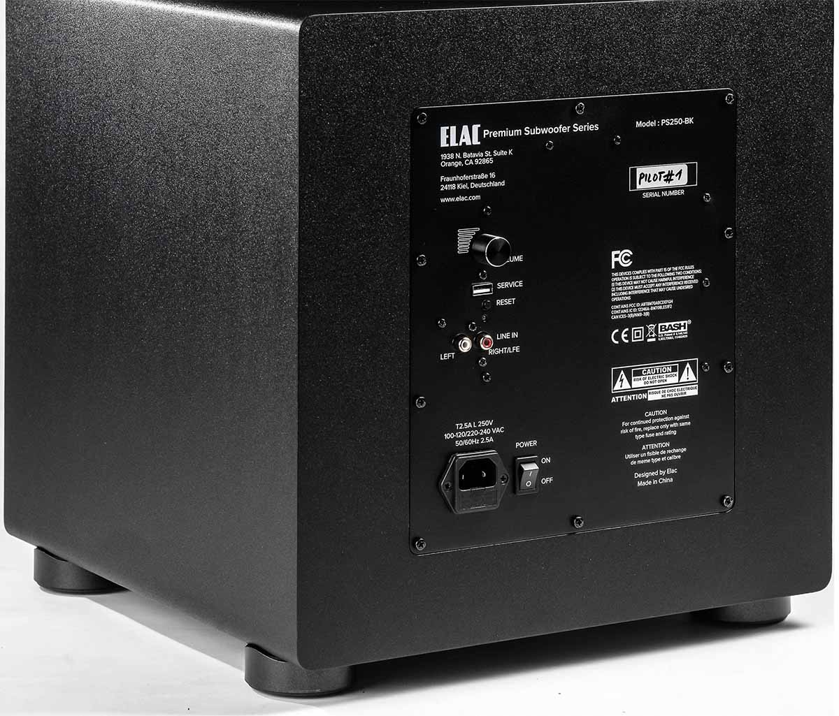 ELAC Varro PS250-BK Premium 10" Powered Subwoofer - Image 5