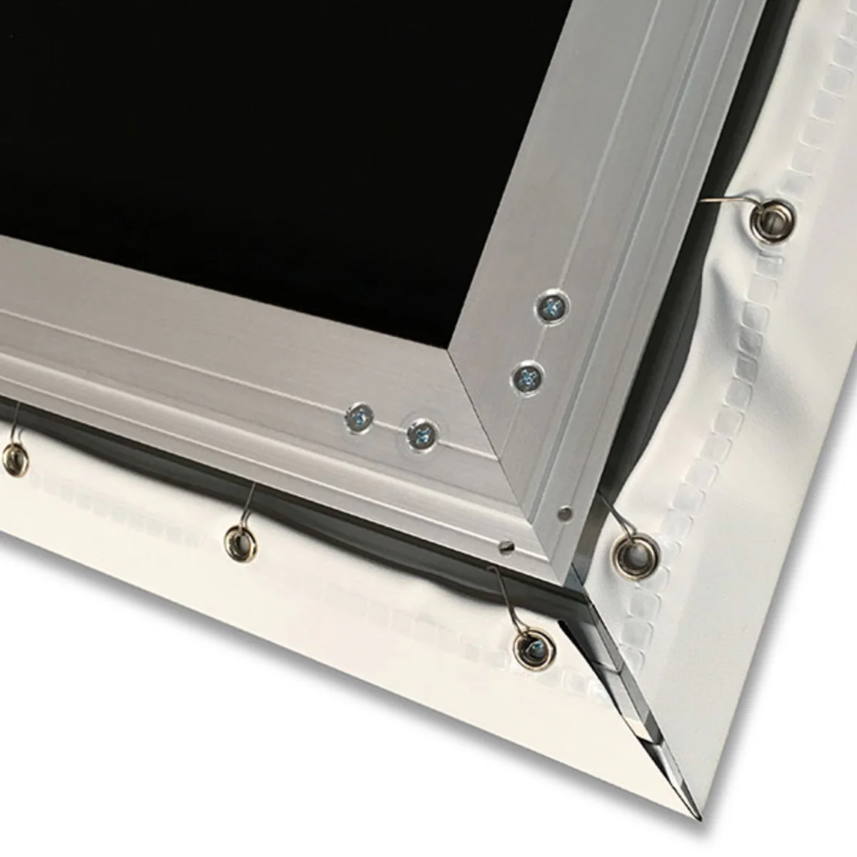 EPV Screens Prime Vision ISF eFinity Premium, Edge-Free ISF-Certified, Matte White 16:9 Projection Screen w/ LED Kit Included - 135" - Image 5