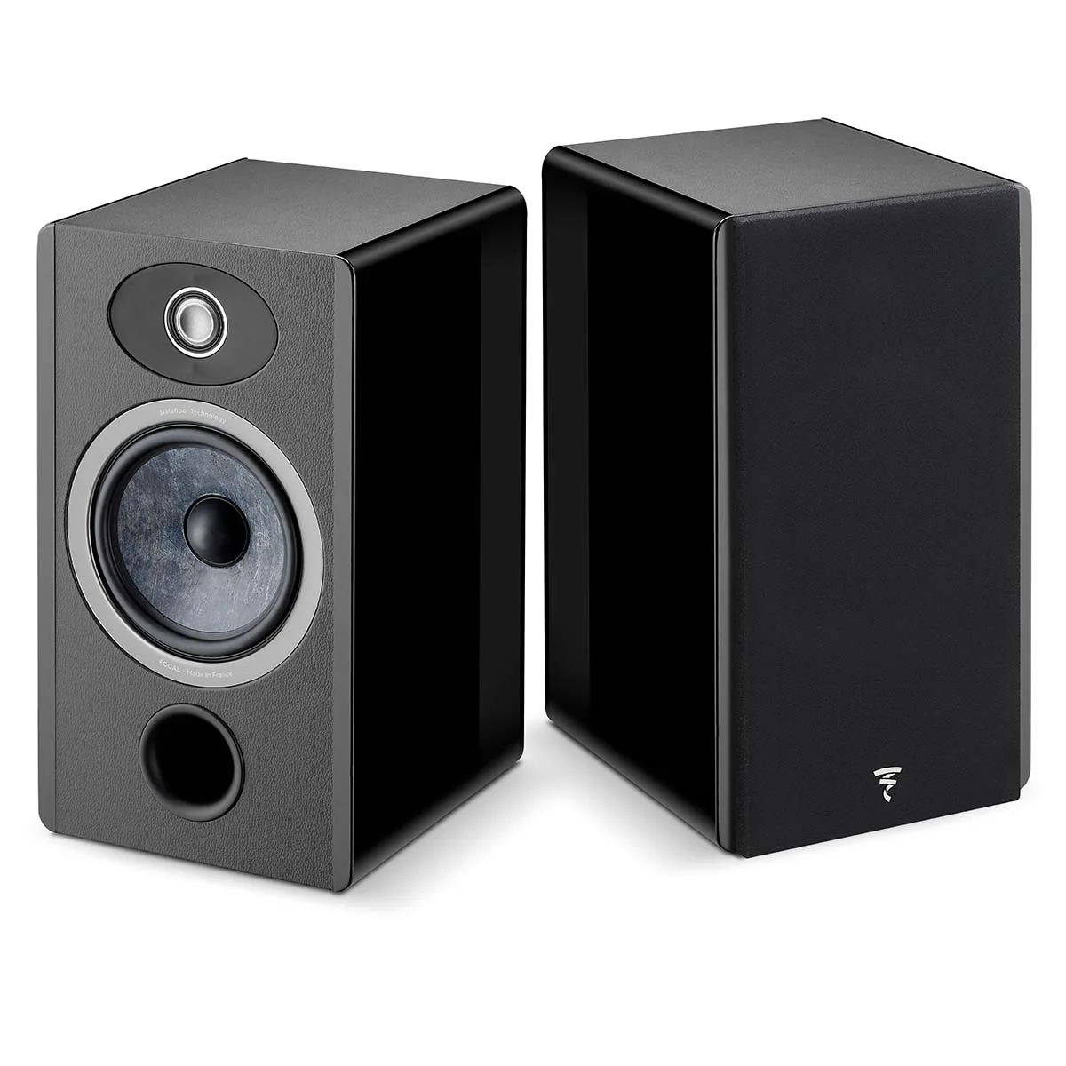 Focal Omada N1 Booshelf Speaker Black High Gloss - Pair - Image 11