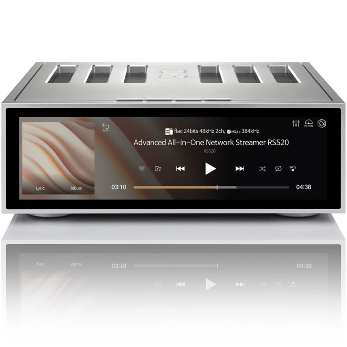 HiFi Rose OPEN BOX RS520 All-in-One Network Streamer - Silver - A Grade