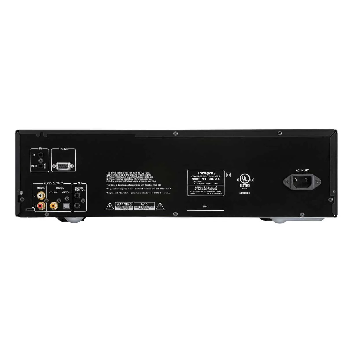 Integra CDC-3.4 6-disc CD Carousel - Image 2