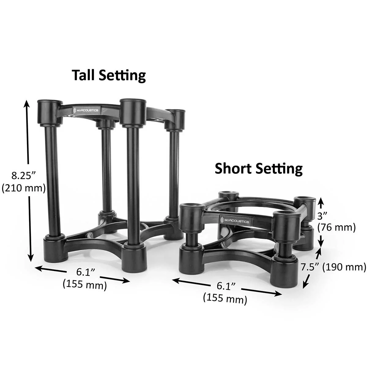 IsoAcoustics ISO 155 Isolation Stands - Image 2