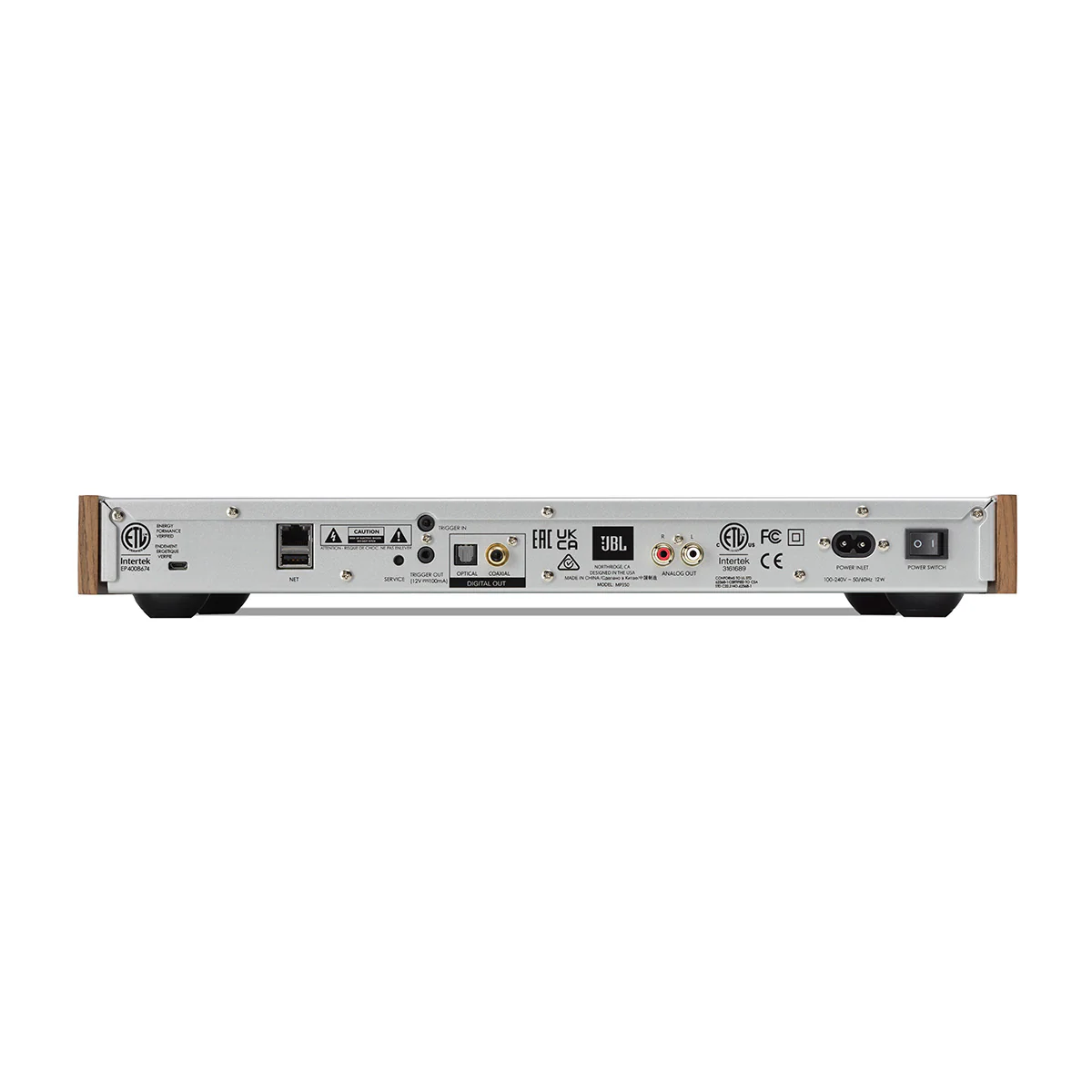 JBL MP350 Streaming Music Player - Walnut - Image 4