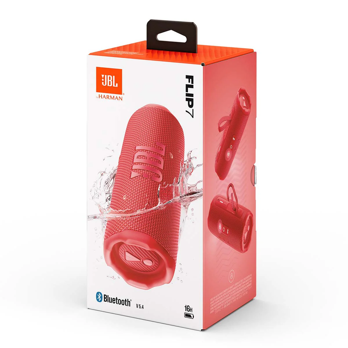 JBL OPEN BOX Flip 7 Waterproof Bluetooth Speaker - Red - A Grade - Image 5