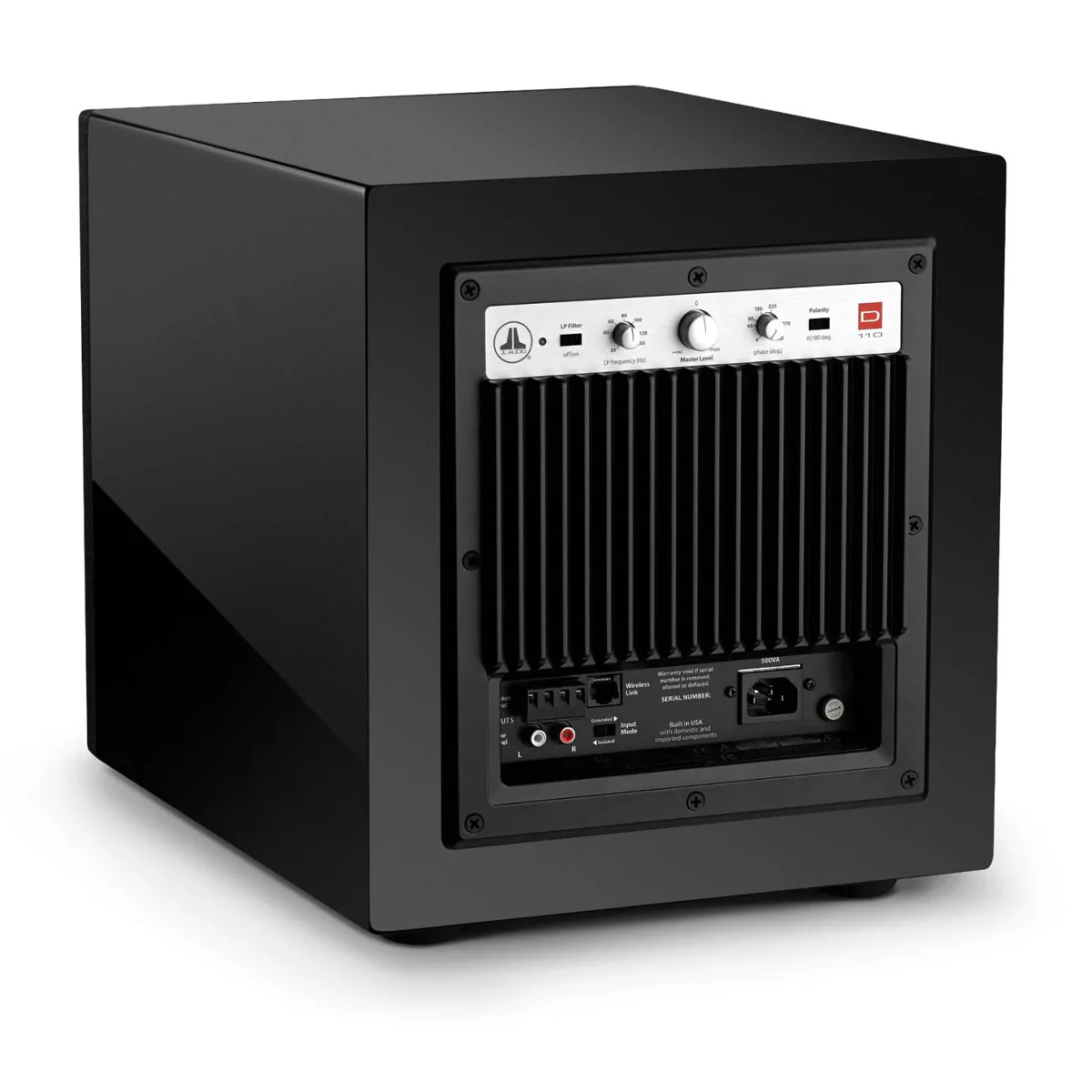 JL Audio OPEN BOX D110 Powered Subwoofer - Black Ash - A Grade - Image 9