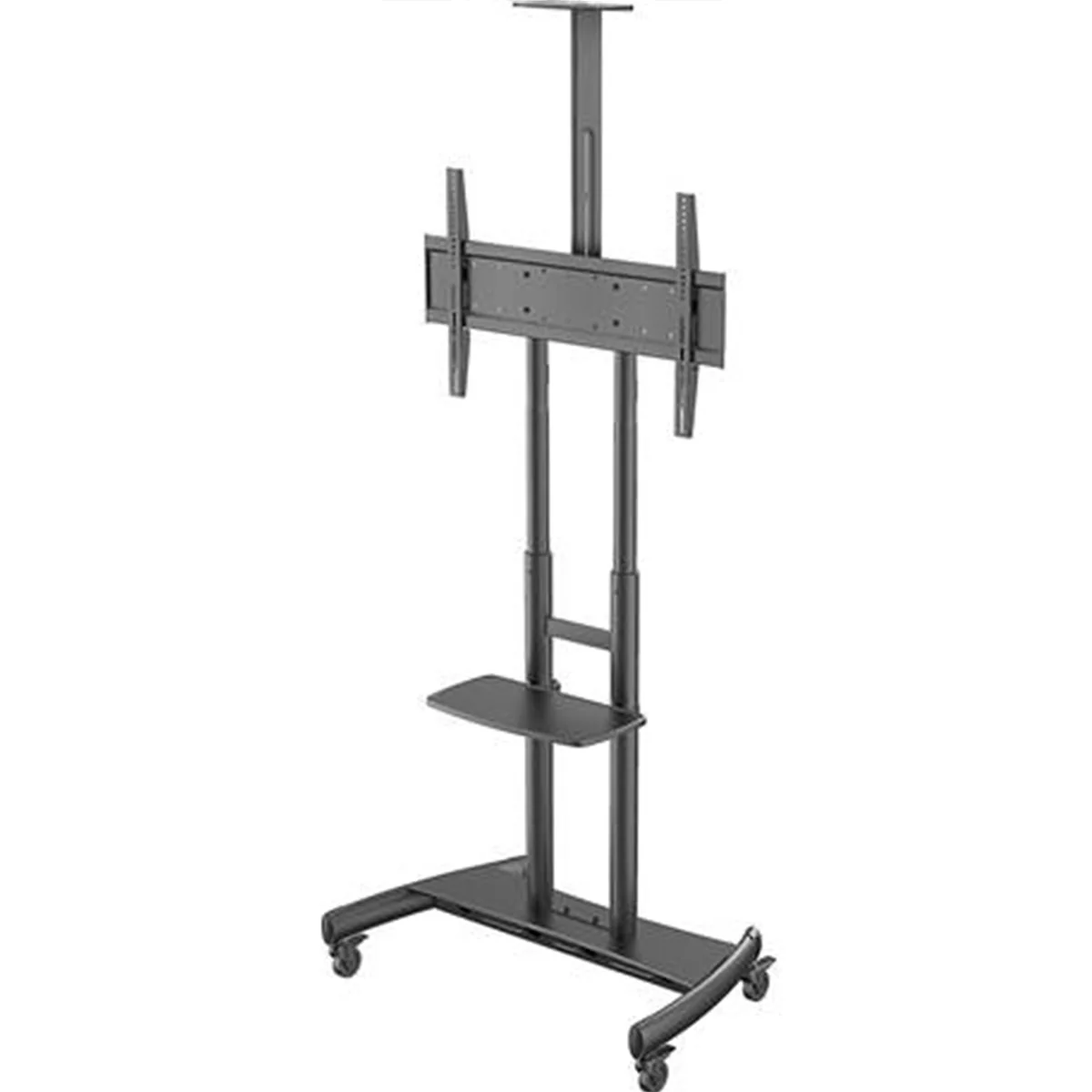 Kanto MTM86PL Height Adjustable Rolling TV Stand for 55" - 86" TVs and Interactive Displays