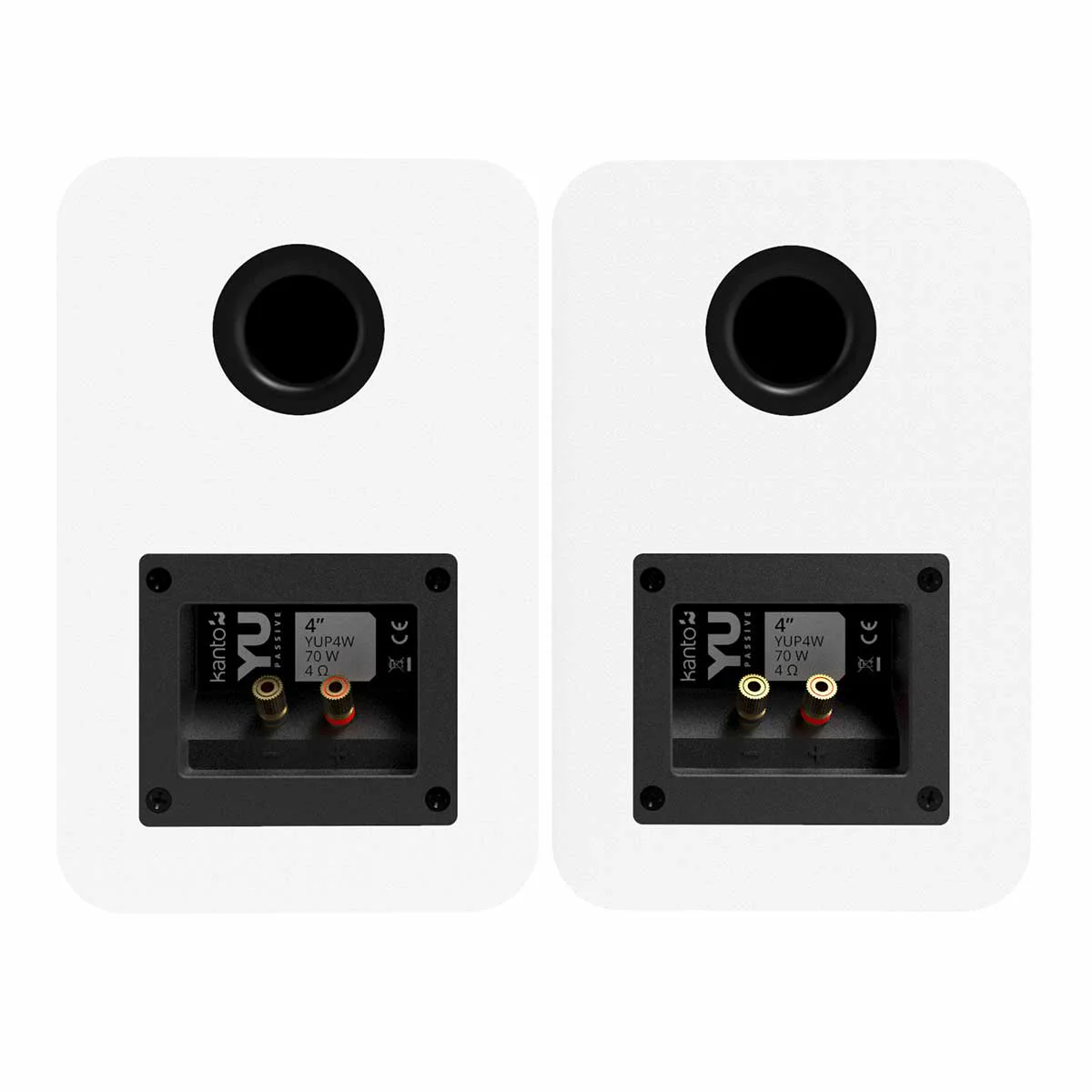 Kanto YU Passive 4" Bookshelf Speakers - Pair - Image 17