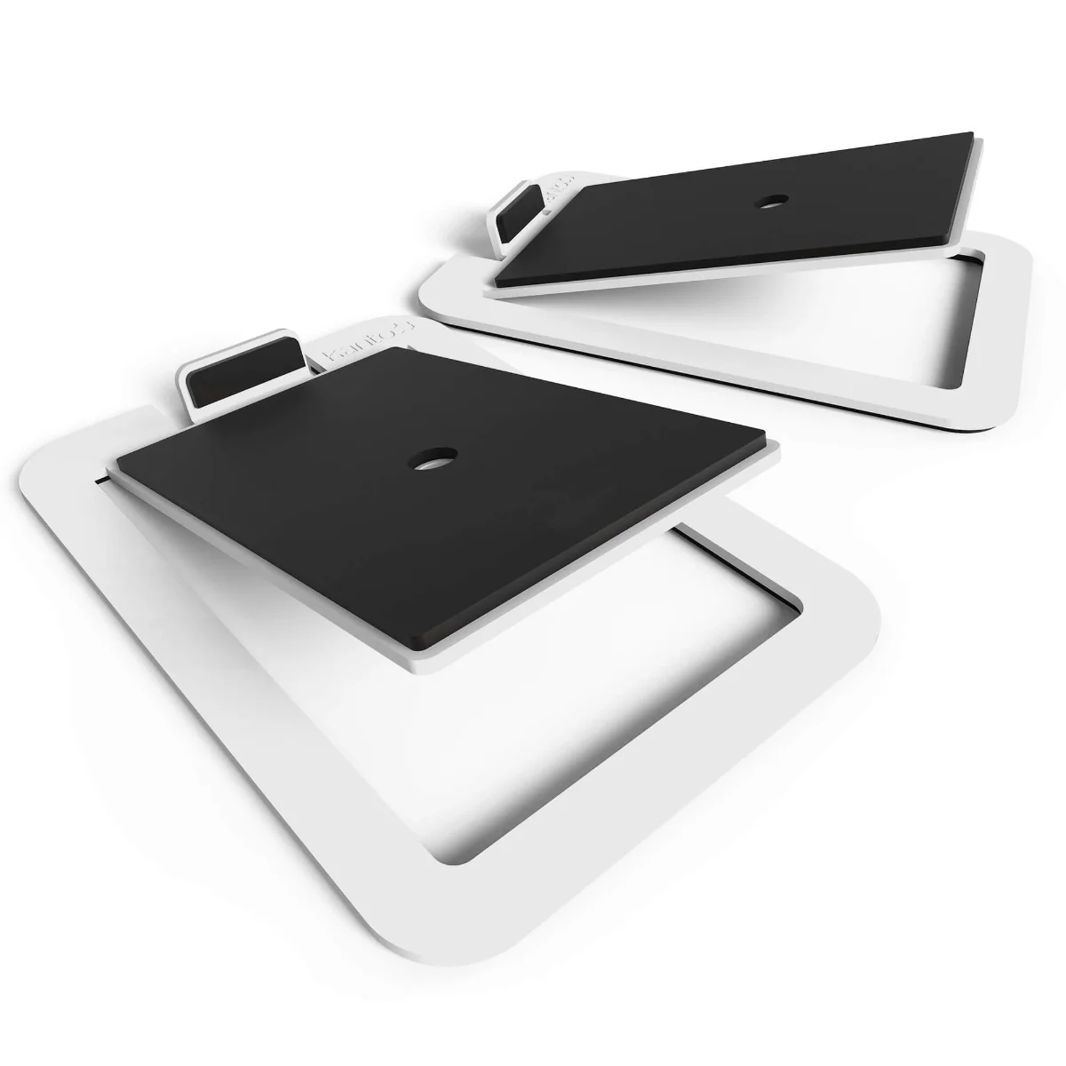 Kanto OPEN BOX S4 Desktop Speaker Stands - White - Pair - A Grade - Image 2
