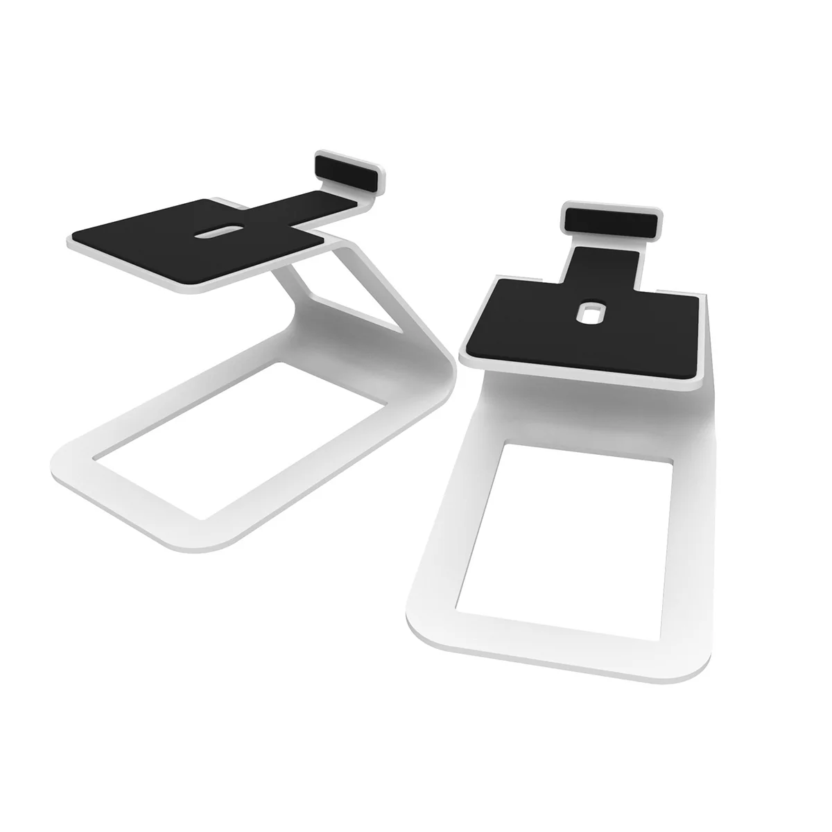 Kanto SE4 Elevated Desktop Speaker Stands for Midsize Speakers - Pair - Image 2