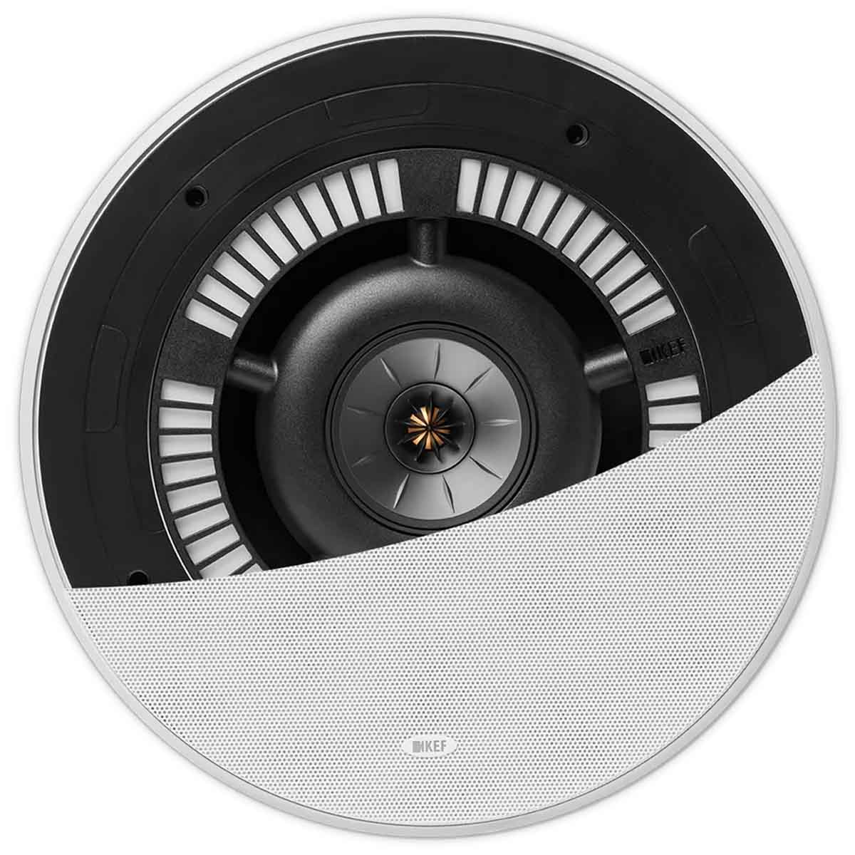 KEF CI250RRM-THX In-Ceiling Loudspeaker - White - Each
