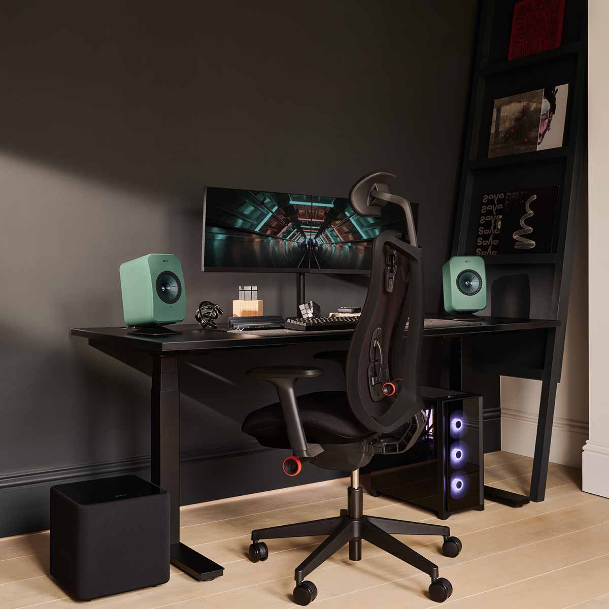 KEF LSX II LT Wireless HiFi Powered Bookshelf Speakers - Image 22