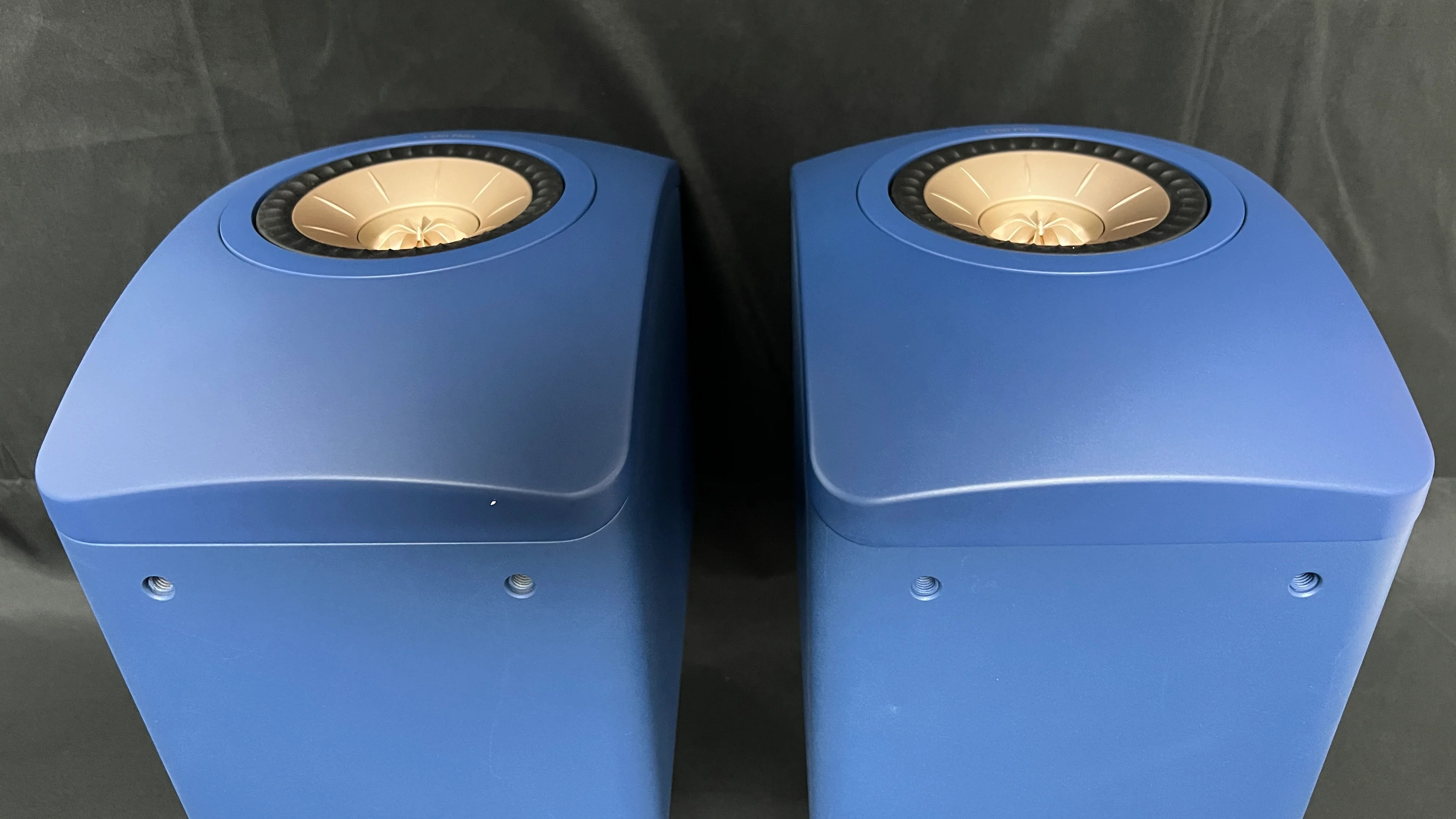 KEF OPEN BOX LS50 Meta Monitor Bookshelf Speakers - Special Edition Royal Blue - Pair - B Grade - Image 5