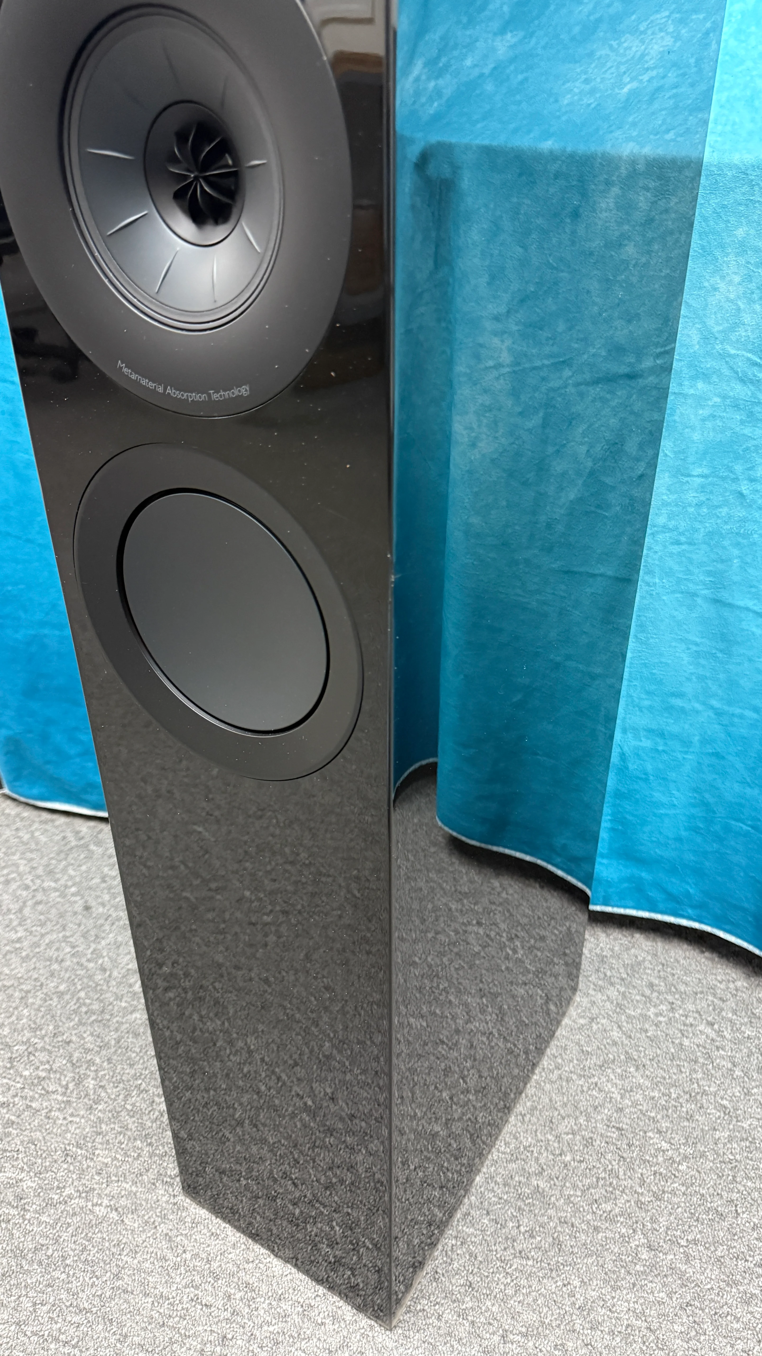 KEF OPEN BOX R7 Meta Tower Speaker - Gloss Black - Pair - C Grade - Image 15
