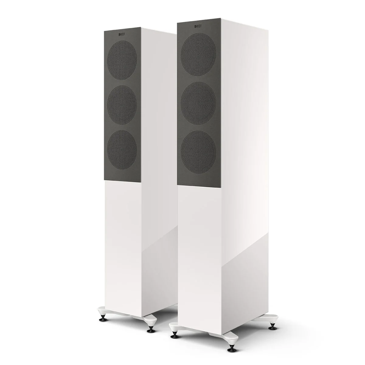 KEF R5 OPEN BOX Meta Tower Speaker - Gloss White - Each Excellent Condition - Image 2