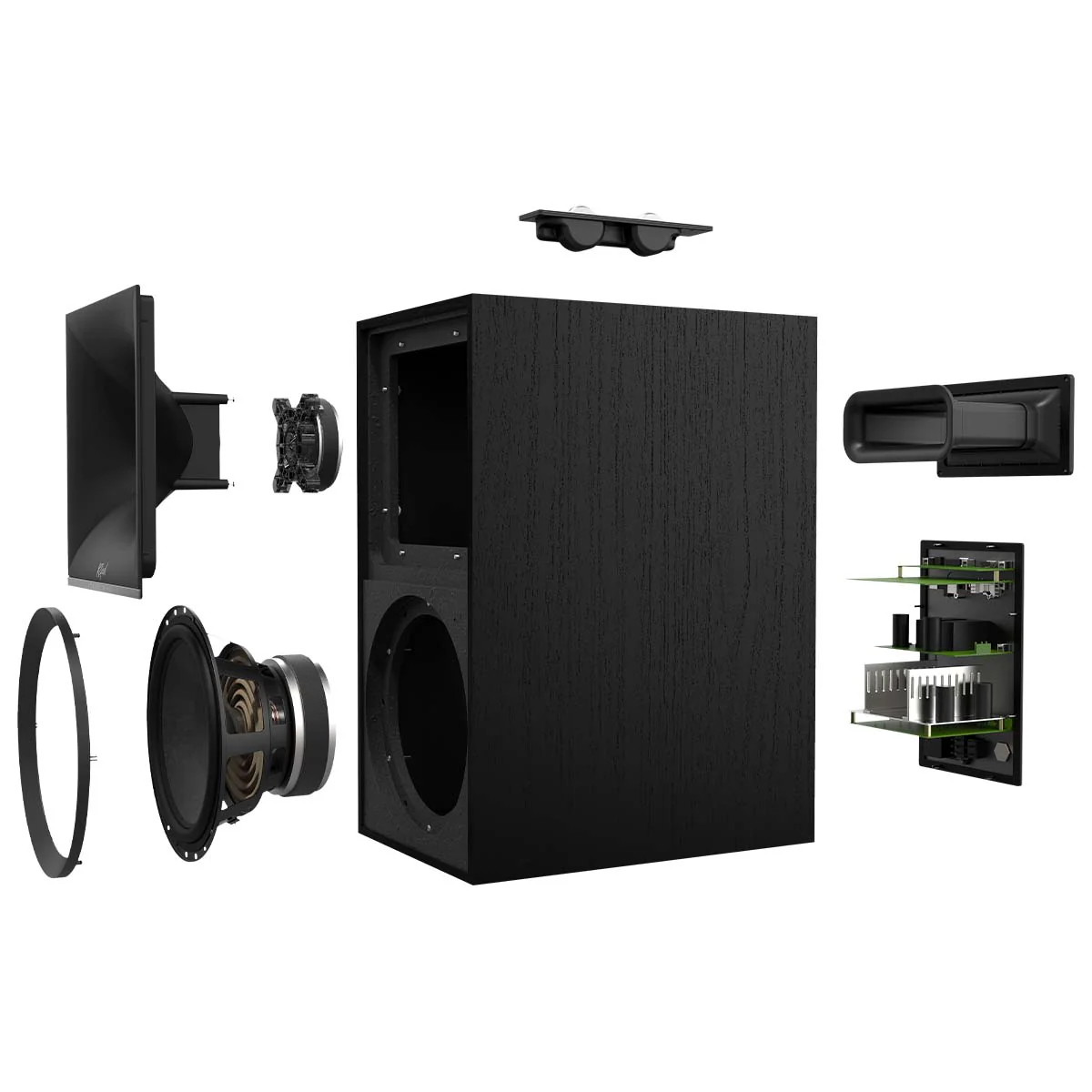 Klipsch OPEN BOX The Nines Powered Speakers - Black - Pair - A Grade - Image 9