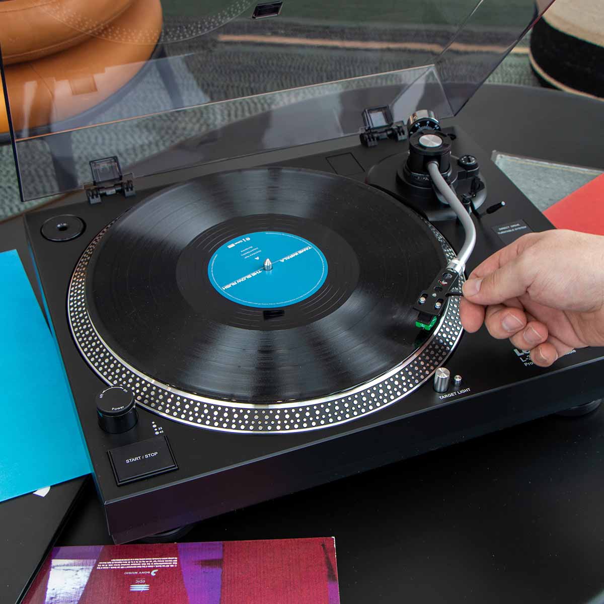 Lenco L-3828 Direct Drive Turntable - Image 9