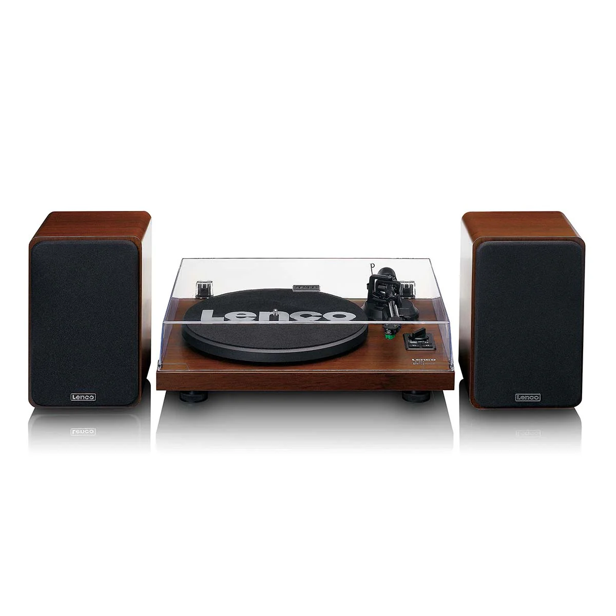 Lenco LS-600 Turntable w/ Built-In Amplifier, Bluetooth, and Speakers - Image 4