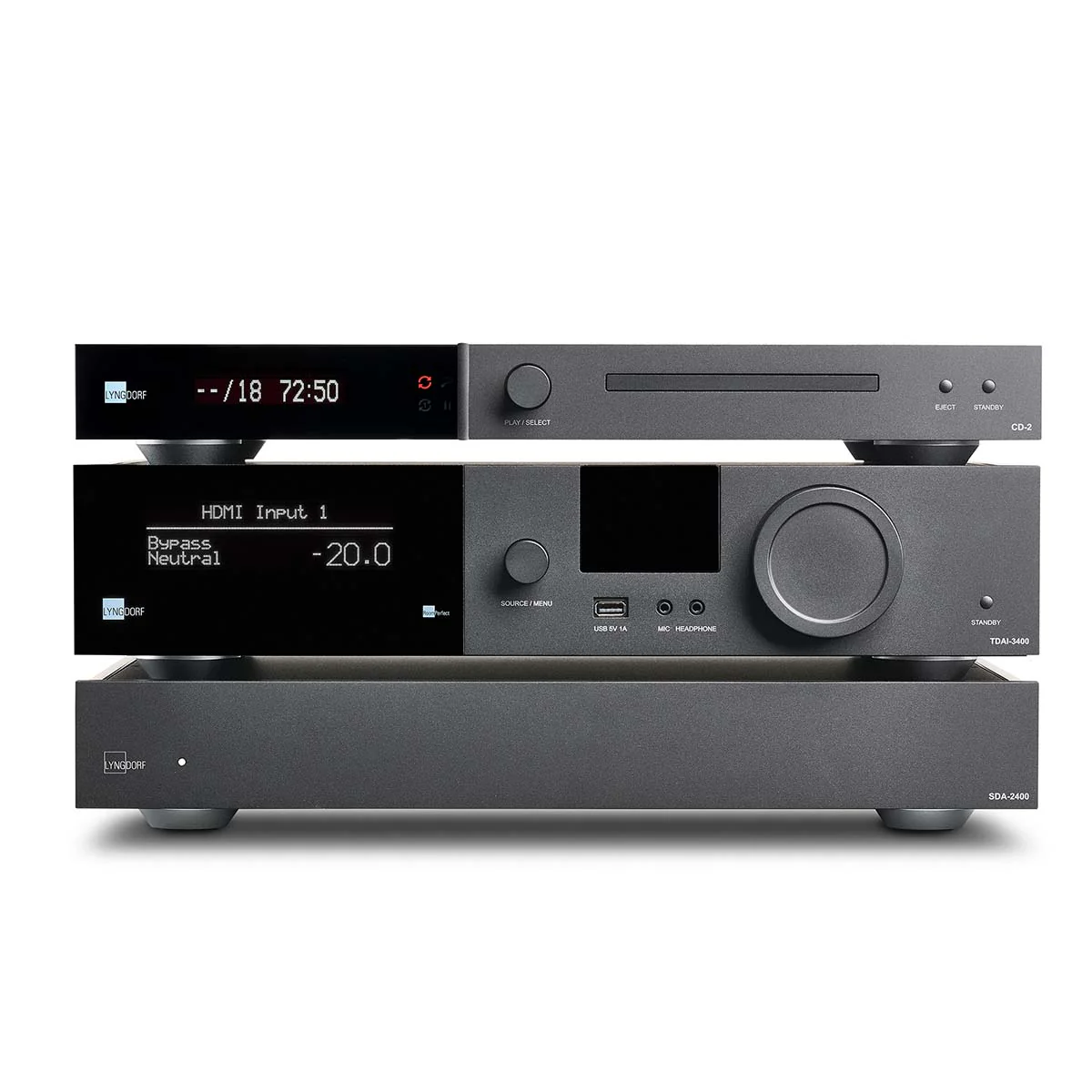 Lyngdorf TDAI-3400 Flagship Digital Integrated Amplifier with RoomPerfect - Image 7