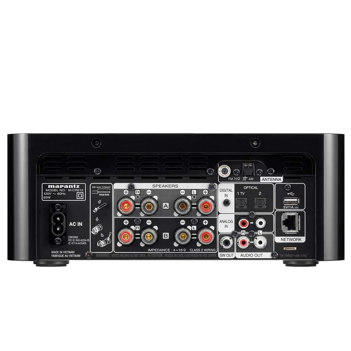 Marantz M-CR612 Compact Network CD Receiver - Image 3