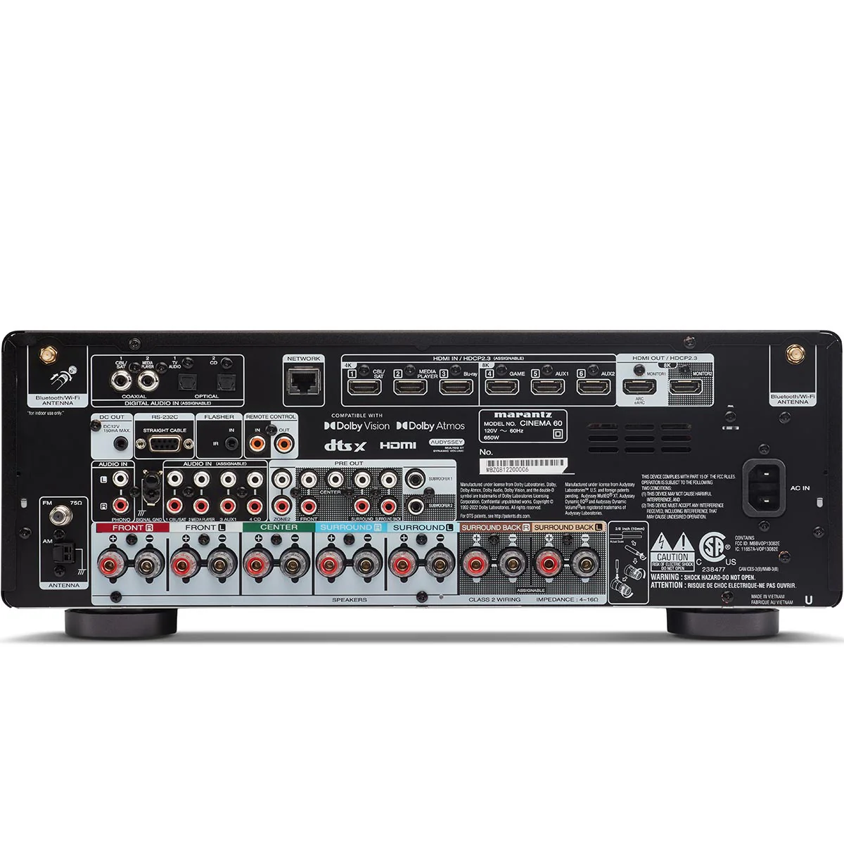 Marantz OPEN BOX CINEMA 60 7.2 Channel Home Theater Receiver - A Grade - Image 3