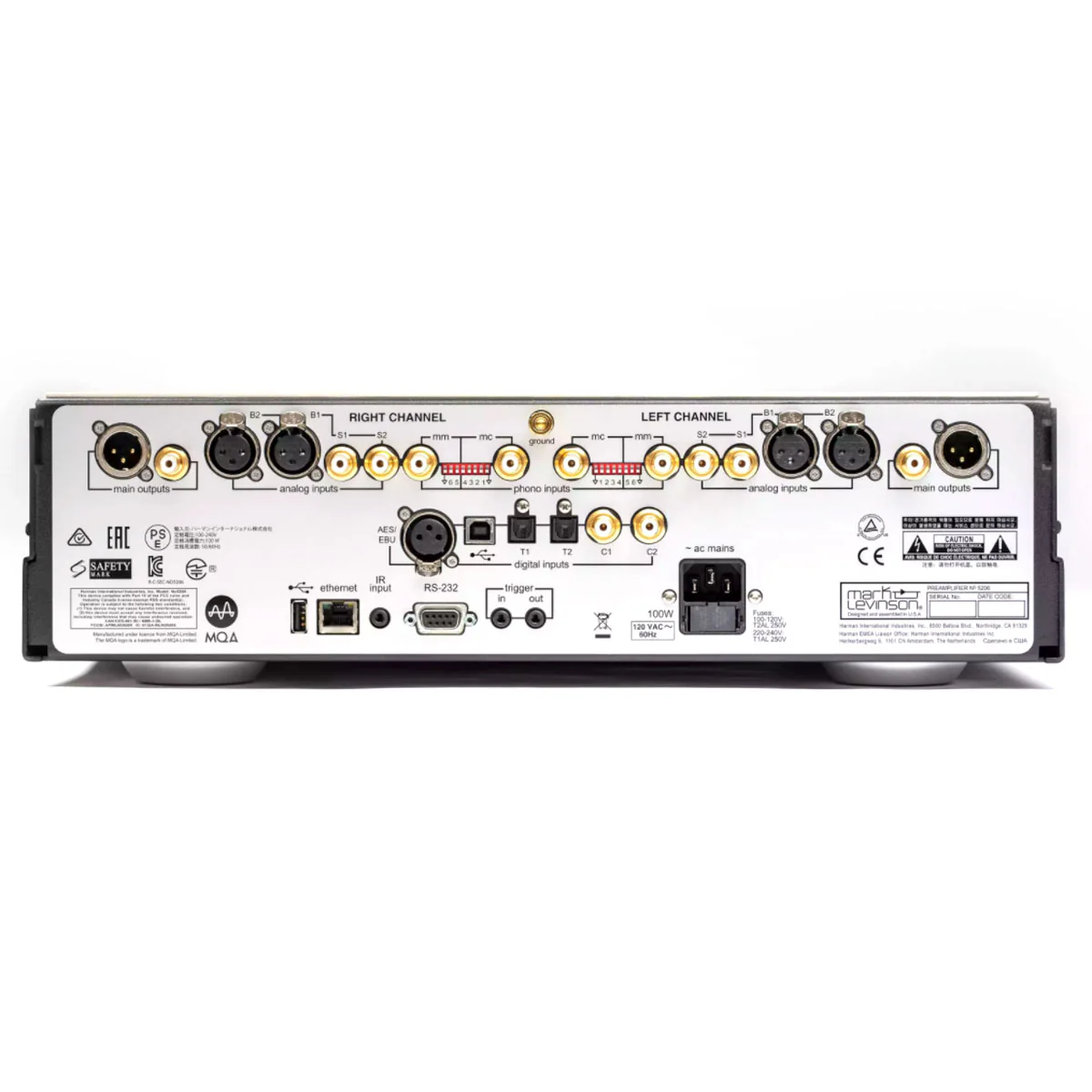 Mark Levinson No. 5206 Precision Preamplifier - Image 2