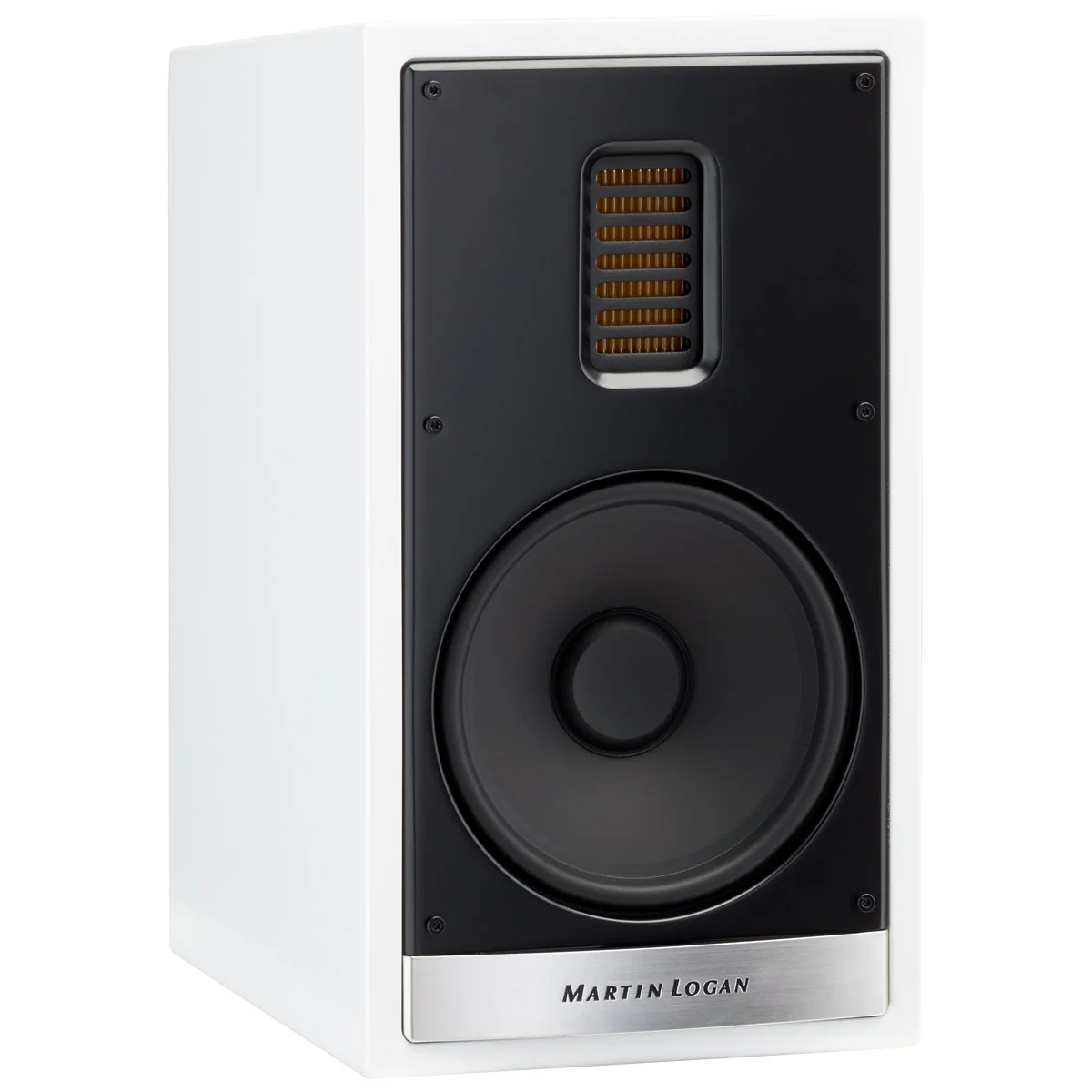 Martin Logan OPEN BOX Motion 35XTi Thin-Film Bookshelf Speaker - Matte White - Each - A Grade