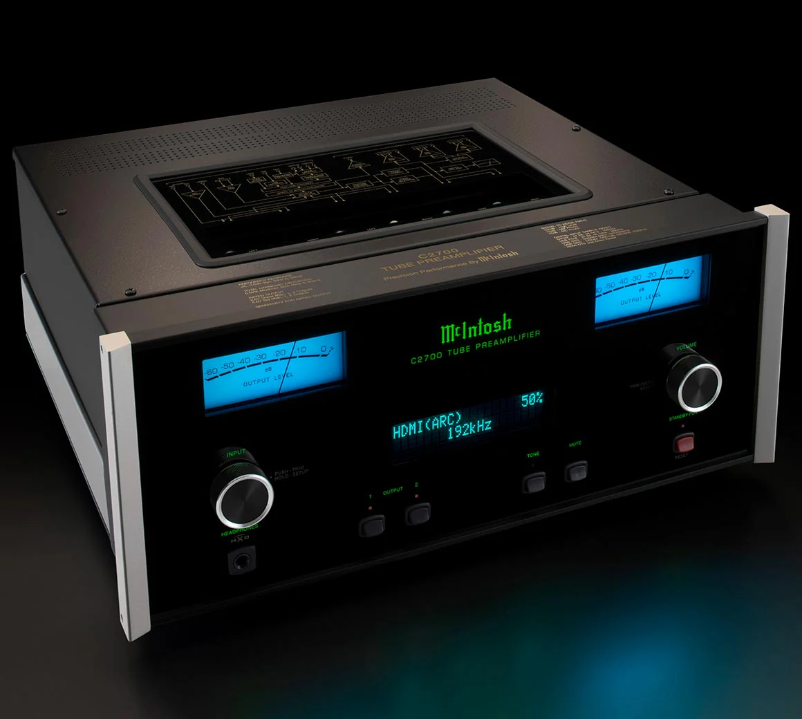 McIntosh C2700 2-Channel Vacuum Tube Preamplifier - Image 7