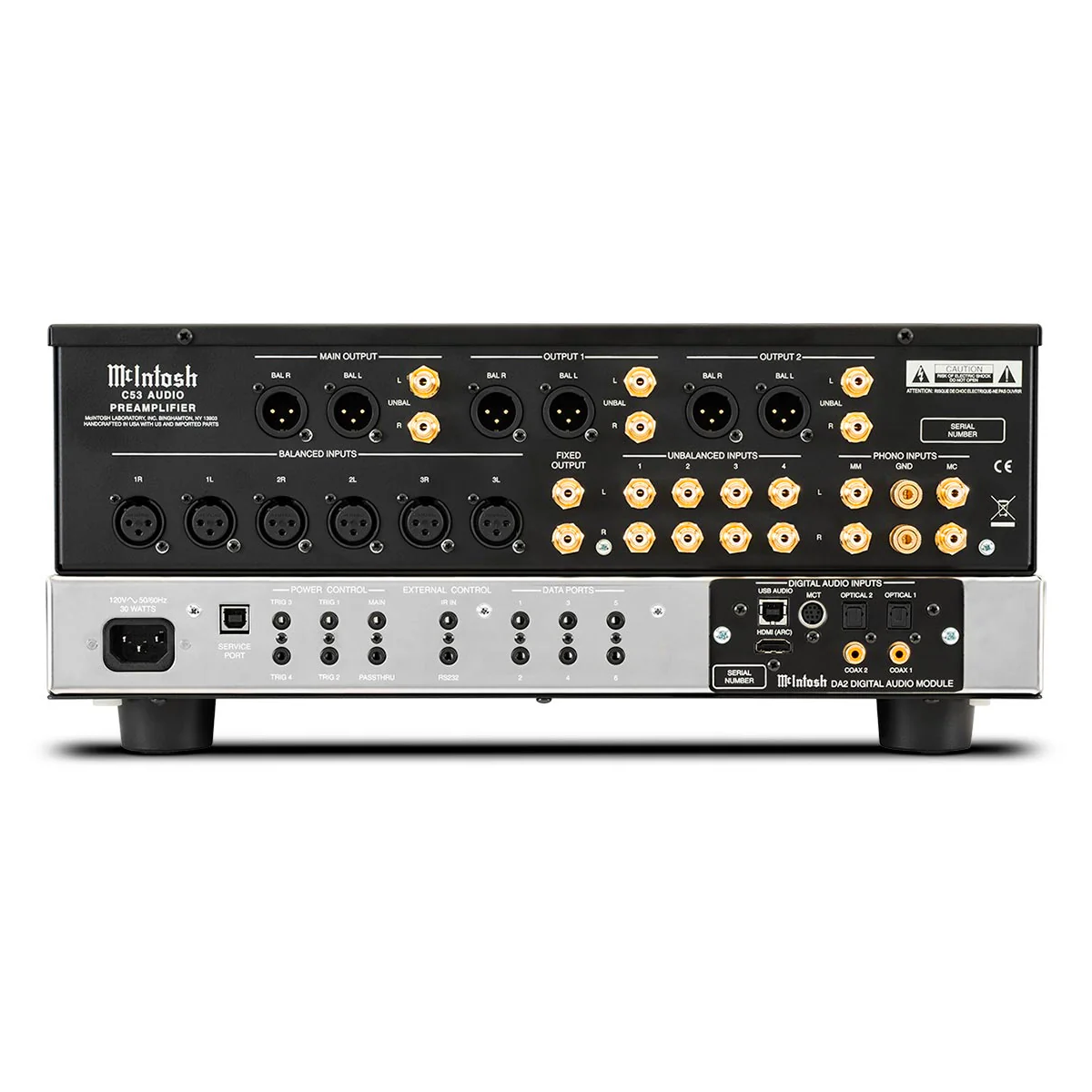 McIntosh C53 2-Channel Solid State Preamplifier - Image 3