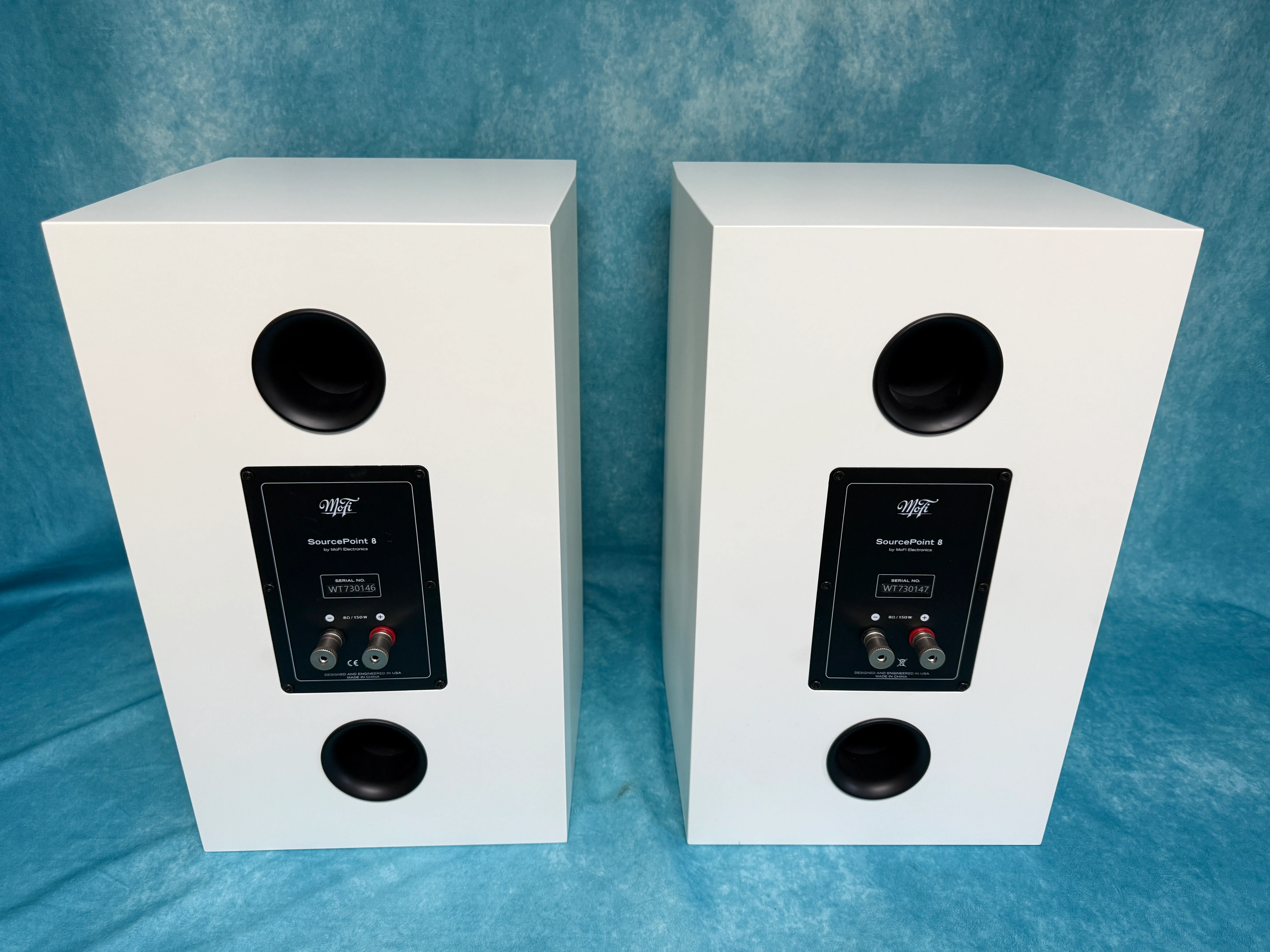 MoFi Electronics OPEN BOX SourcePoint 8 Loudspeakers - White - Pair - B Grade - Image 8
