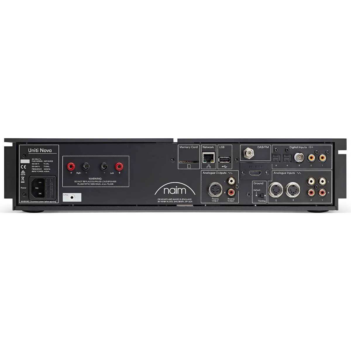 Naim Uniti Nova Stereo Integrated Amplifier w/ Wi-Fi, Bluetooth, & Apple AirPlay 2 - Image 3
