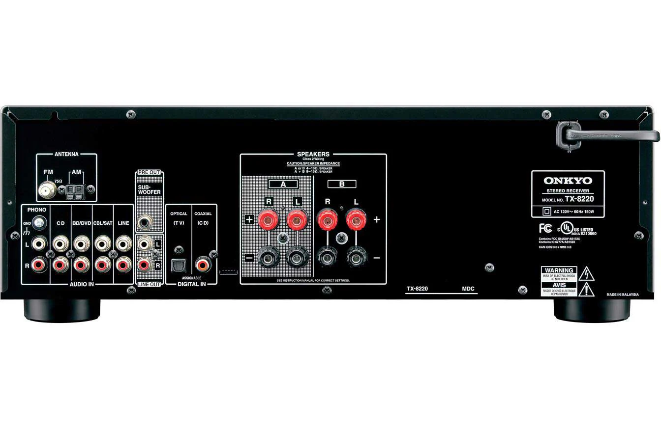 Onkyo TX-8220 Stereo Receiver - Image 2