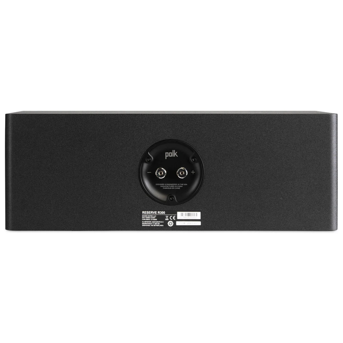 Polk Audio OPEN BOX Reserve R300 Compact Center Channel Speaker - Black - A Grade - Image 2