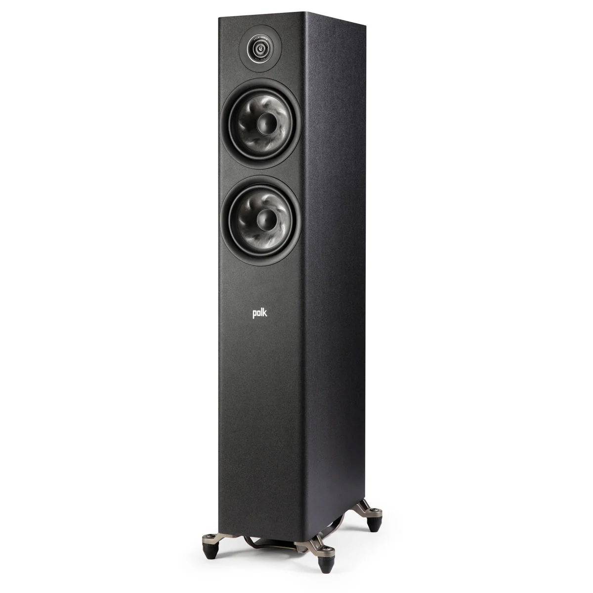 Polk OPEN BOX Audio Reserve R600 Floorstanding Speaker - Each - Black - A Grade