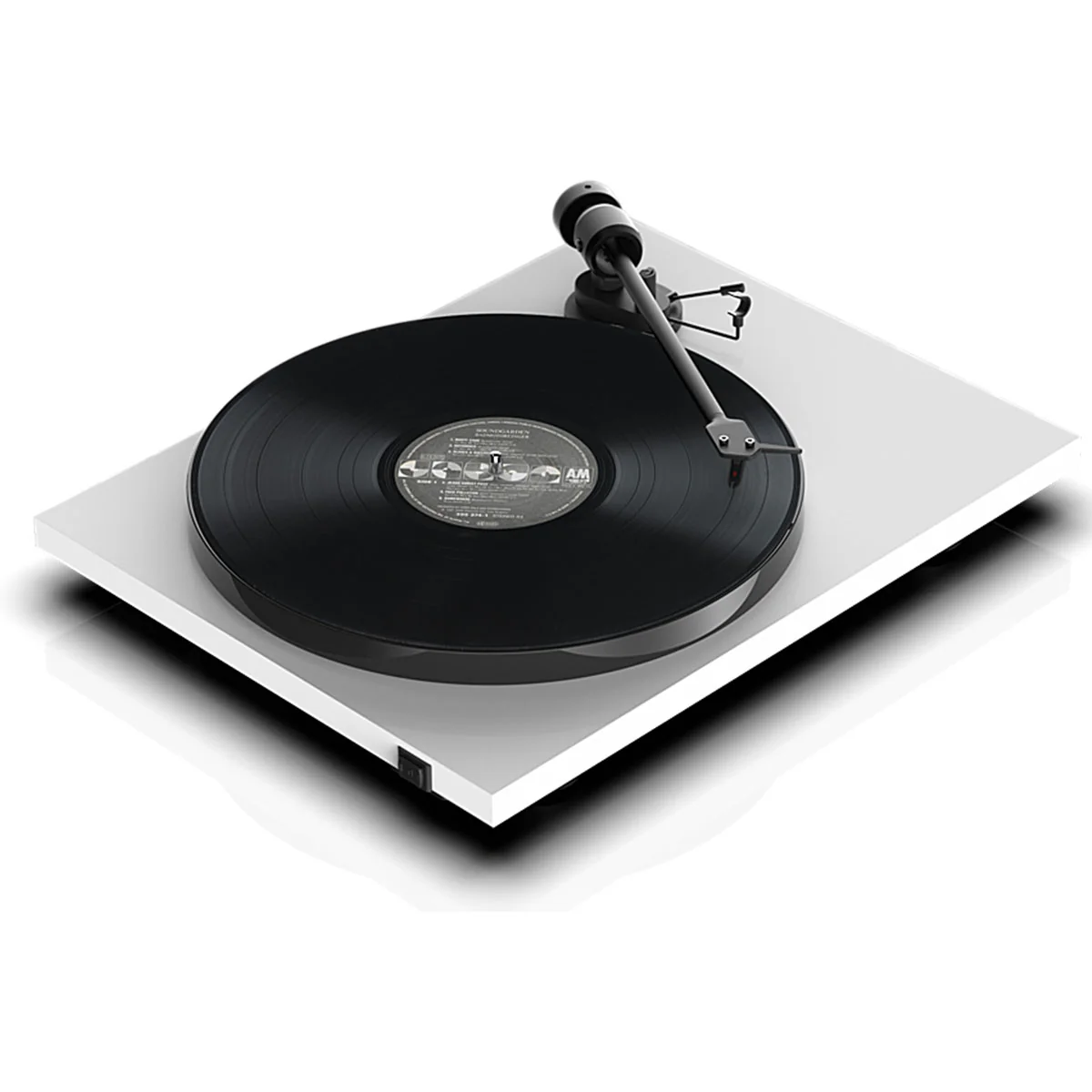 Pro-Ject OPEN BOX E1 BT Turntable - High Gloss White - A Grade - Image 3