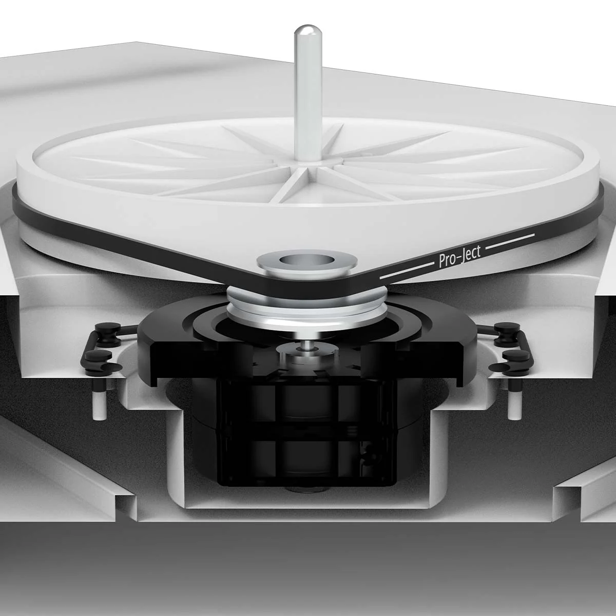 Pro-Jec OPEN BOXt X2B True Balanced Turntable - Satin Black-Excellent Condition - Image 3