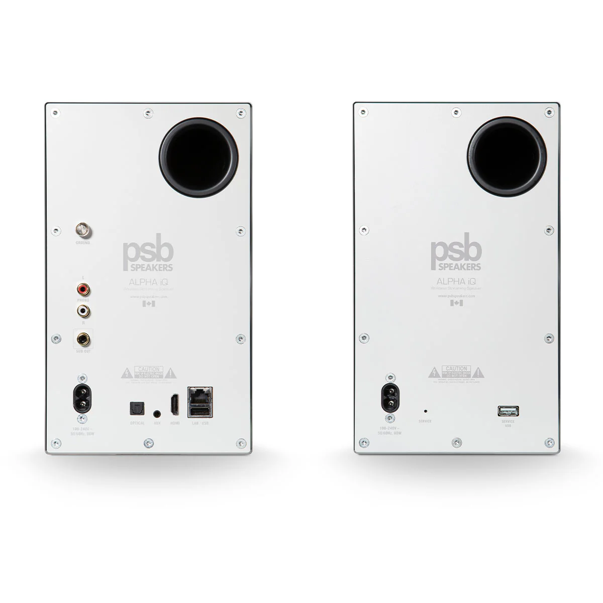 PSB Alpha iQ Streaming Powered Speakers w/ BluOS - Pair - Image 22