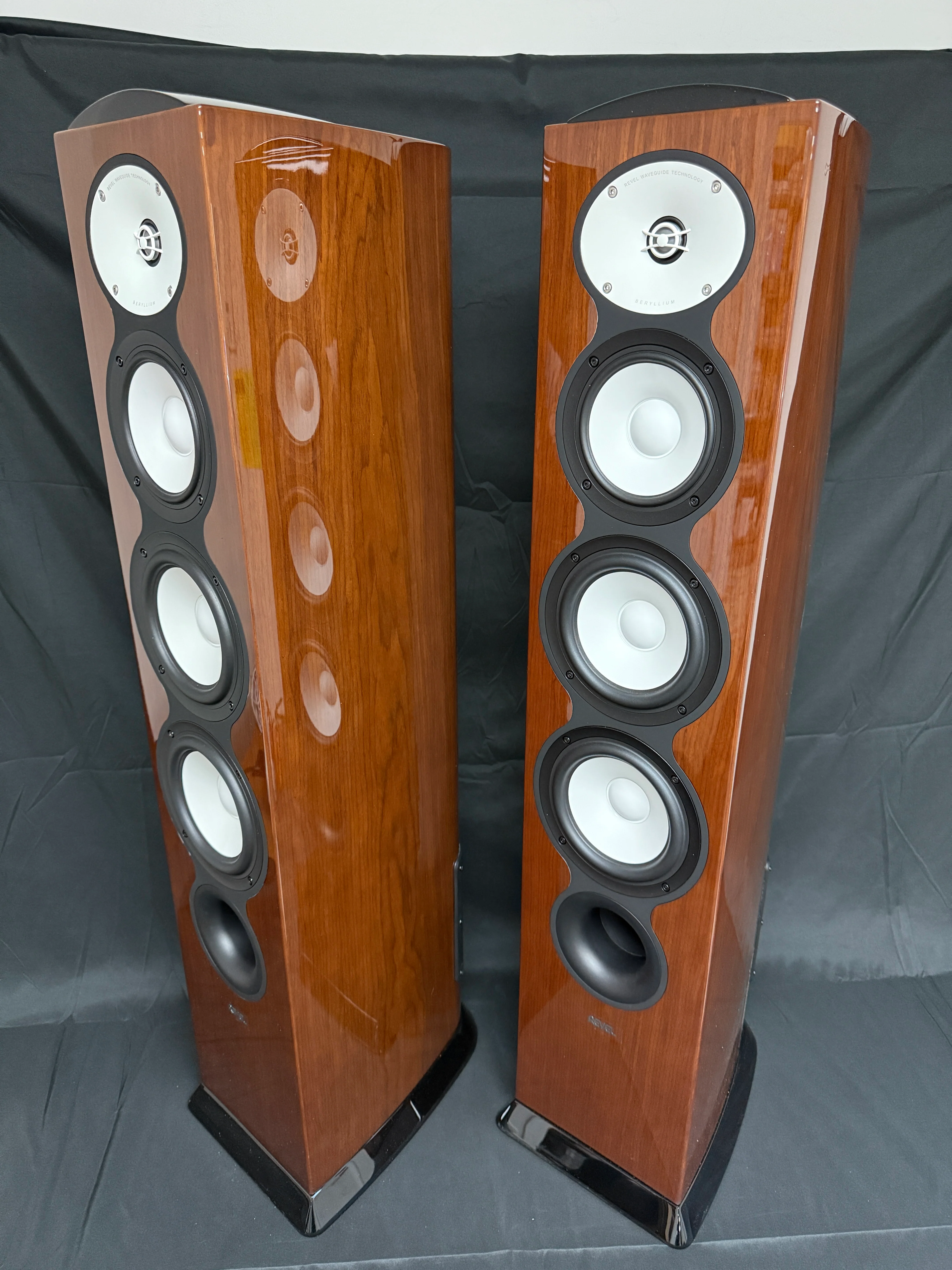 Revel PerformaBe F226Be 3-way Floorstanding Loudspeaker - Walnut - Pair - BSC - Image 2