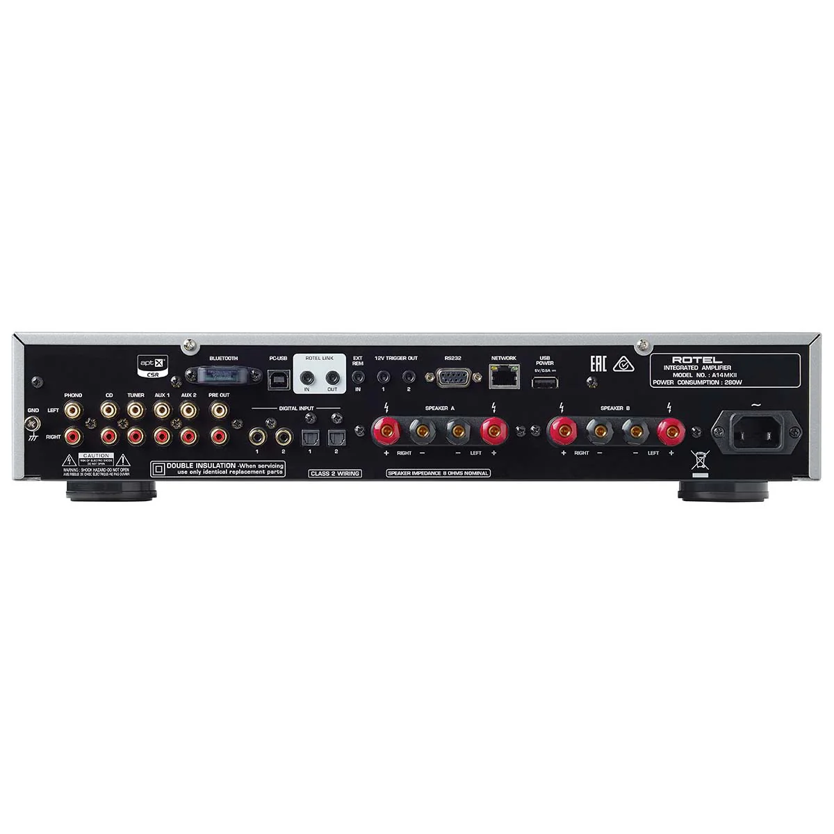 Rotel A14MKII Stereo Integrated Amplifier - Image 9